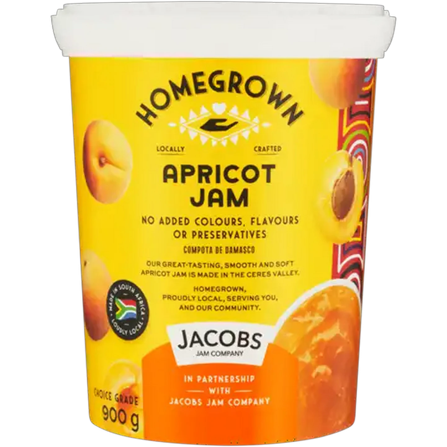 Image of Homegrown Apricot Jam 900g