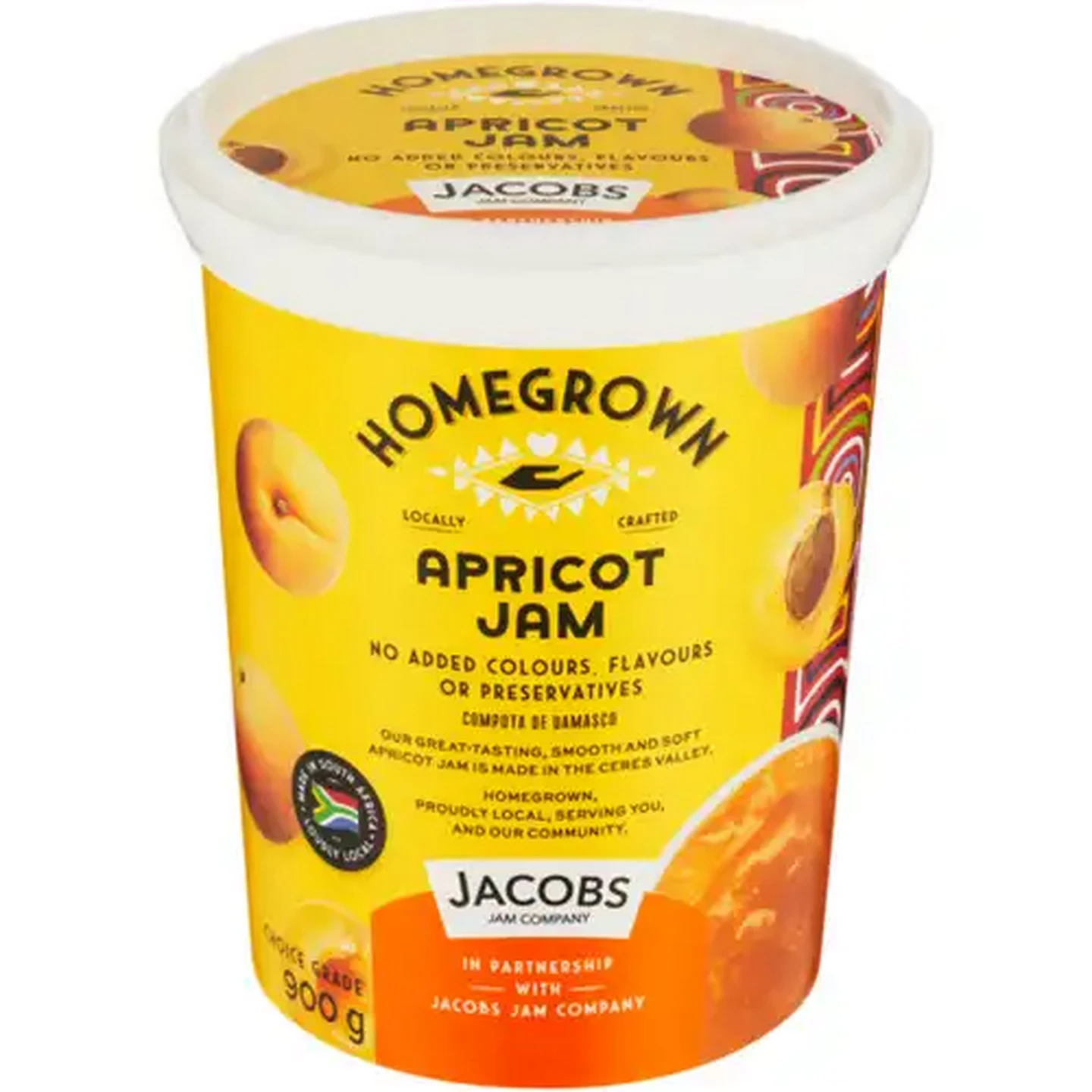Image of Homegrown Apricot Jam 900g