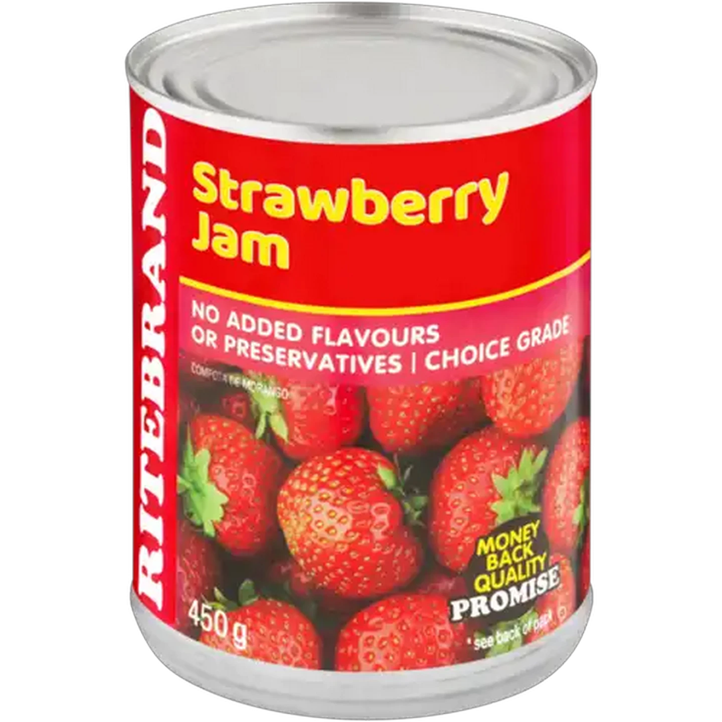 Image of Ritebrand Strawberry Jam 450g