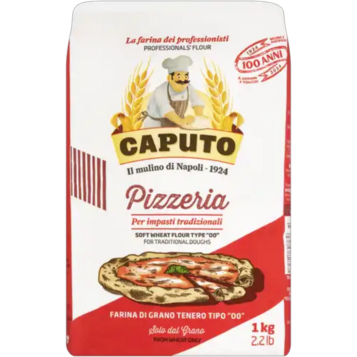Image of Caputo Pizzeria Soft Wheat Flour Type 00 1kg