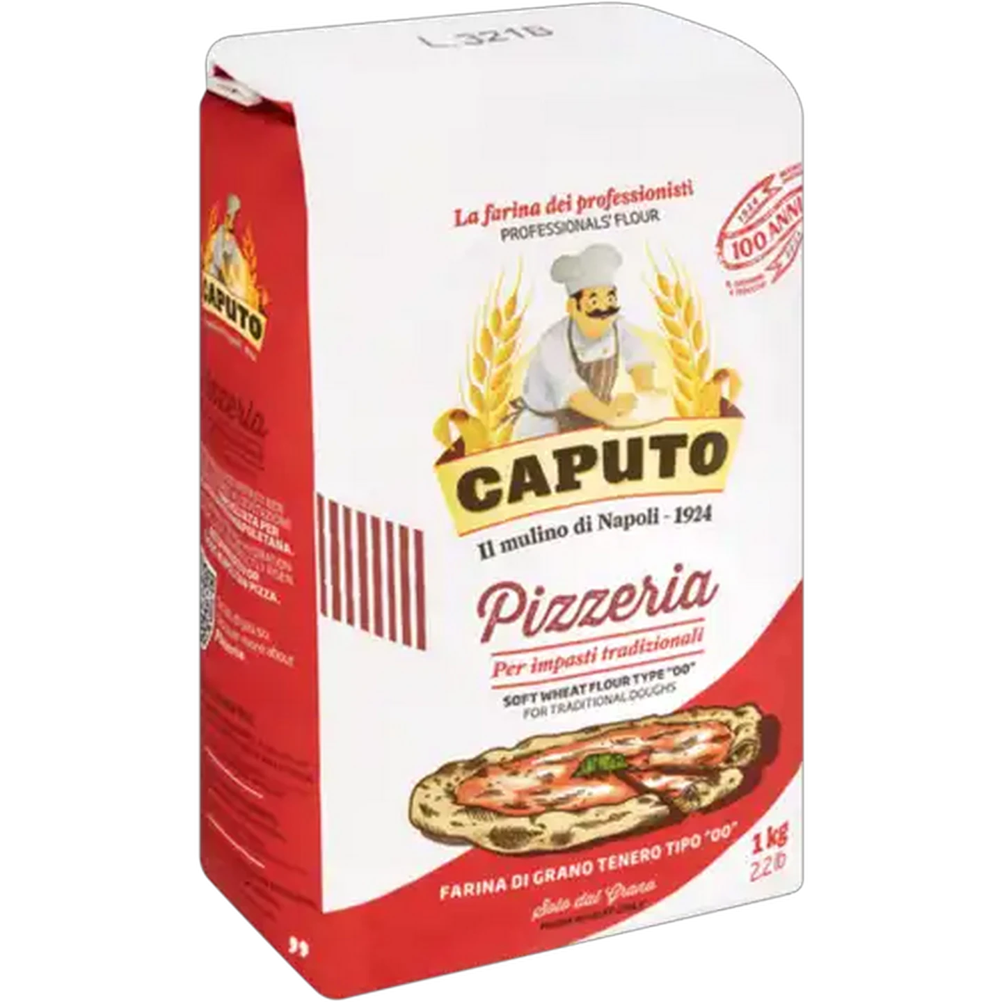 Image of Caputo Pizzeria Soft Wheat Flour Type 00 1kg