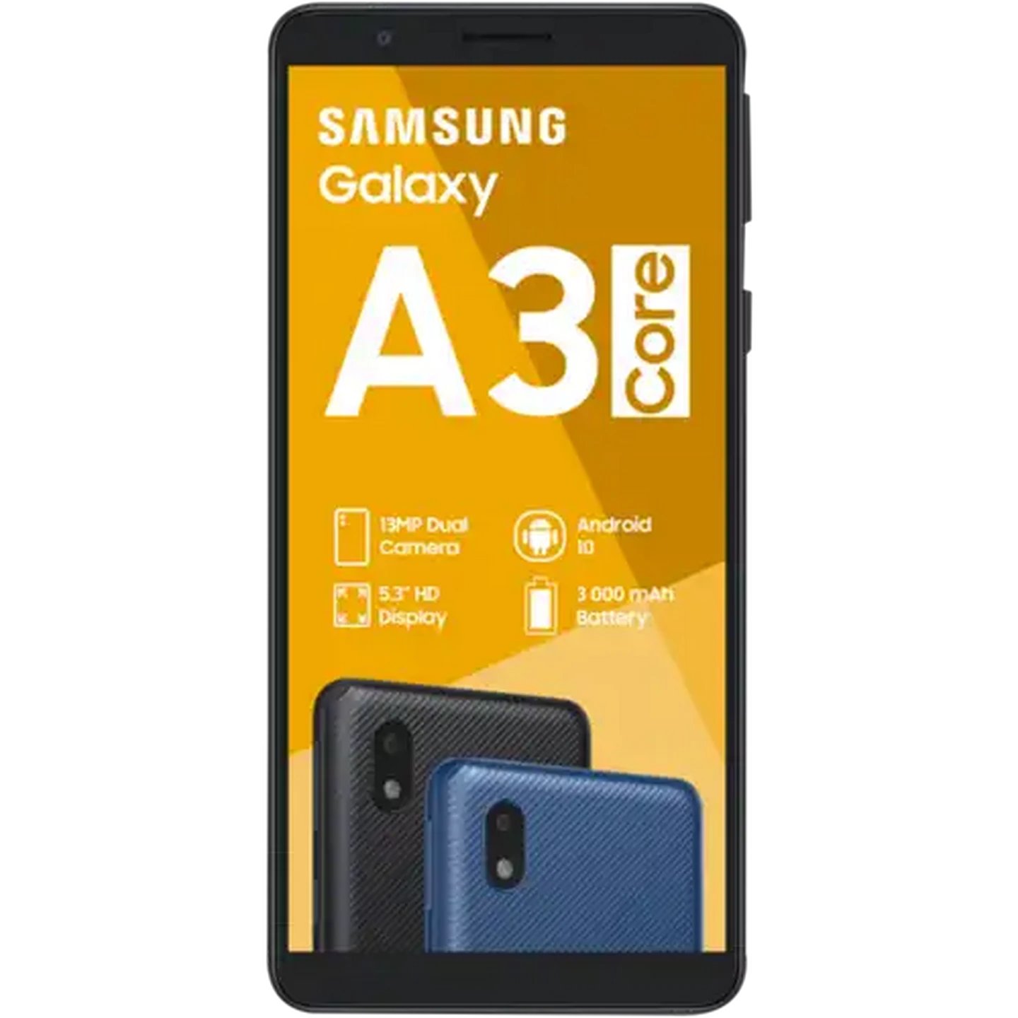 Image of SAMSUNG Galaxy A3 Core Dual Sim Smart Phone 16GB