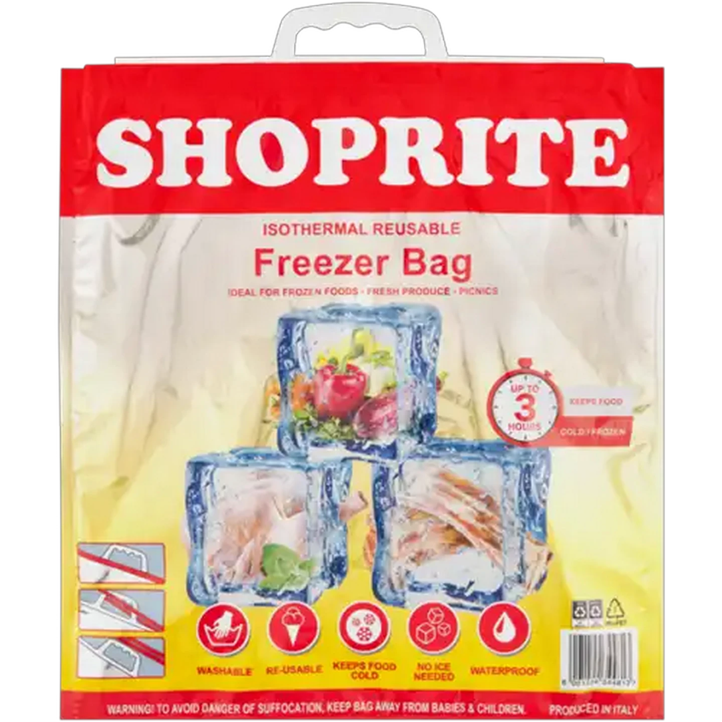Checkers Sixty60 | Shoprite Isothermal Reusable Freezer Bag 1s
