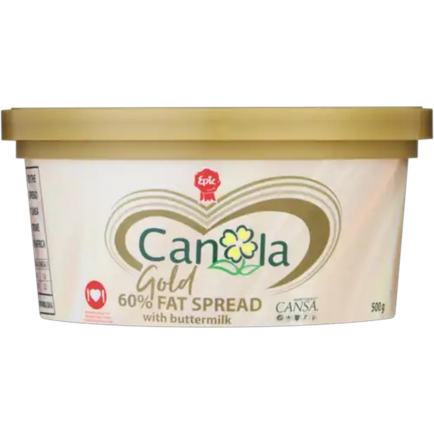 Image of Epic Canola Gold 60% Fat Spread with Buttermilk 500g