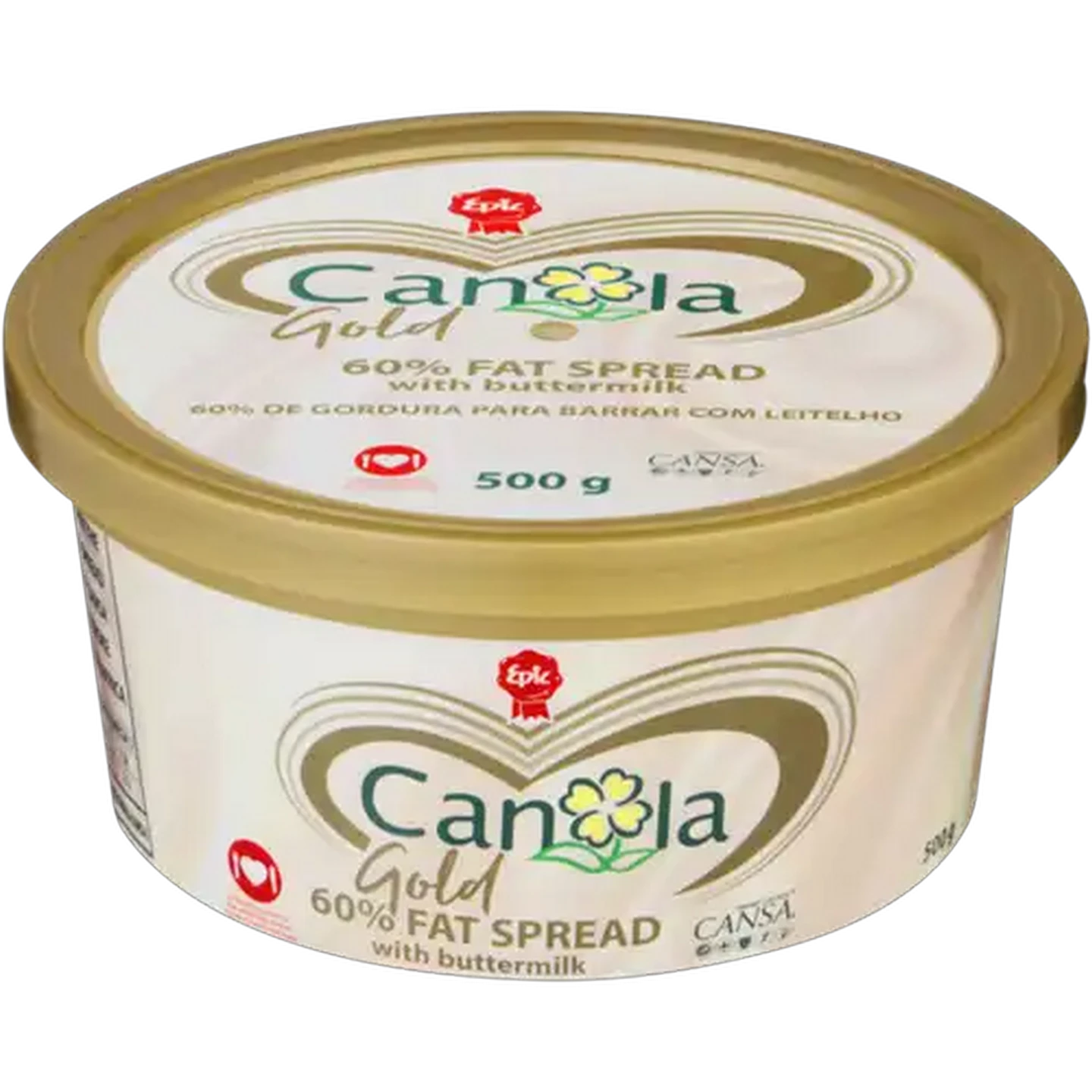 Image of Epic Canola Gold 60% Fat Spread with Buttermilk 500g