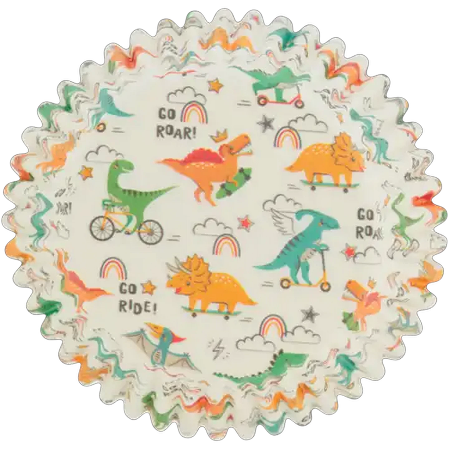 Image of Millini Dino Cupcake Cases 50-Pack (Print May Vary)