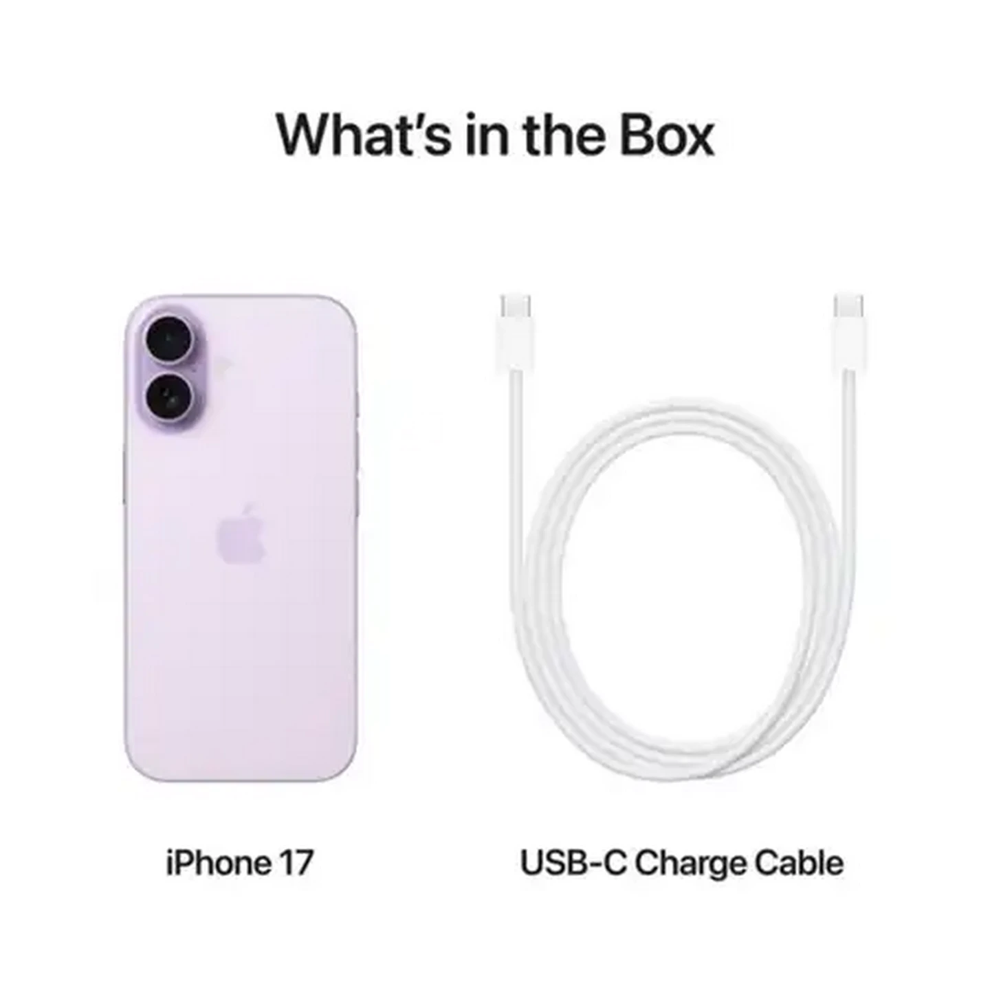 Image of iPhone 17 (256GB, Lavender)