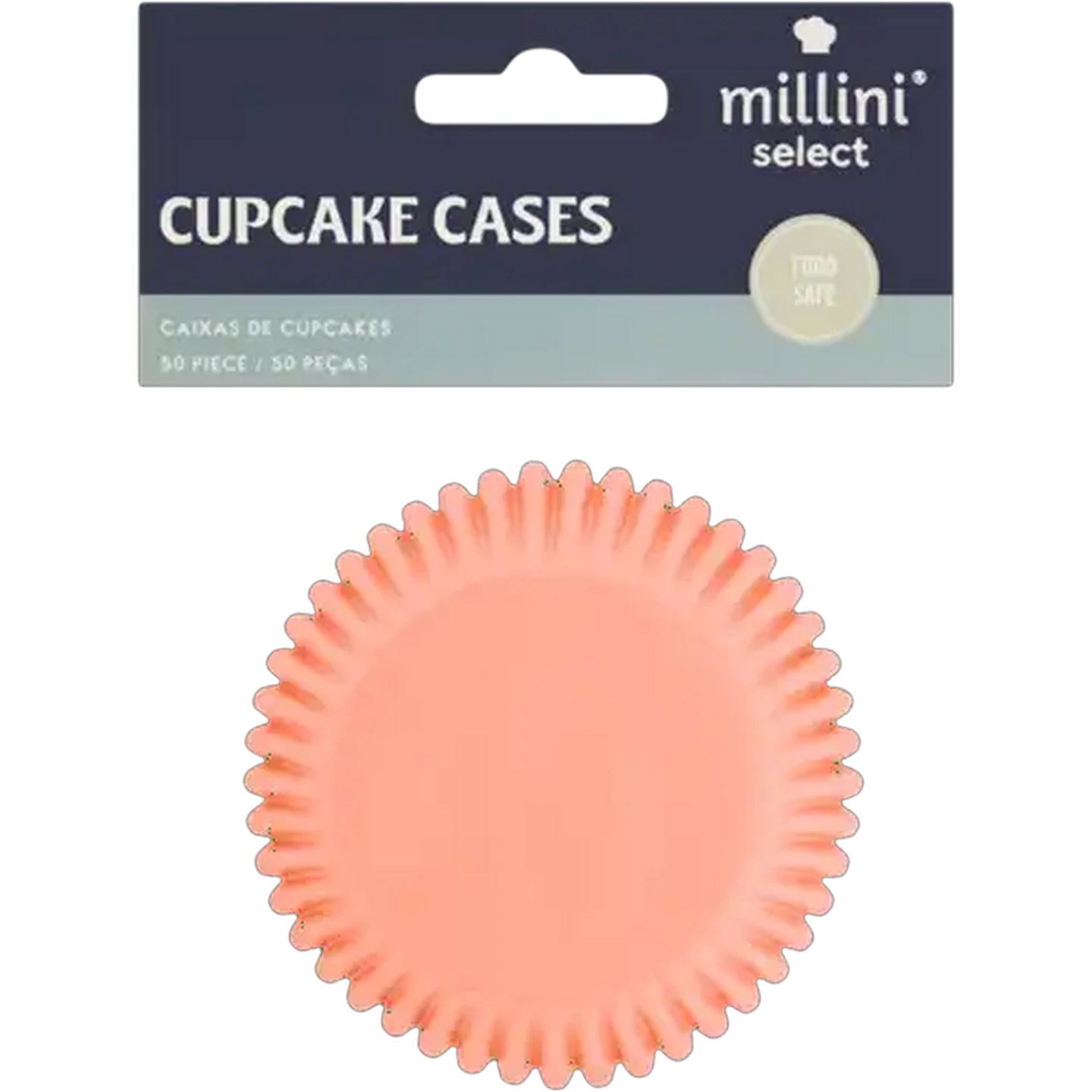Image of Millini Soft Pastel Cupcake Cases 50-Pack (Colour May Vary)