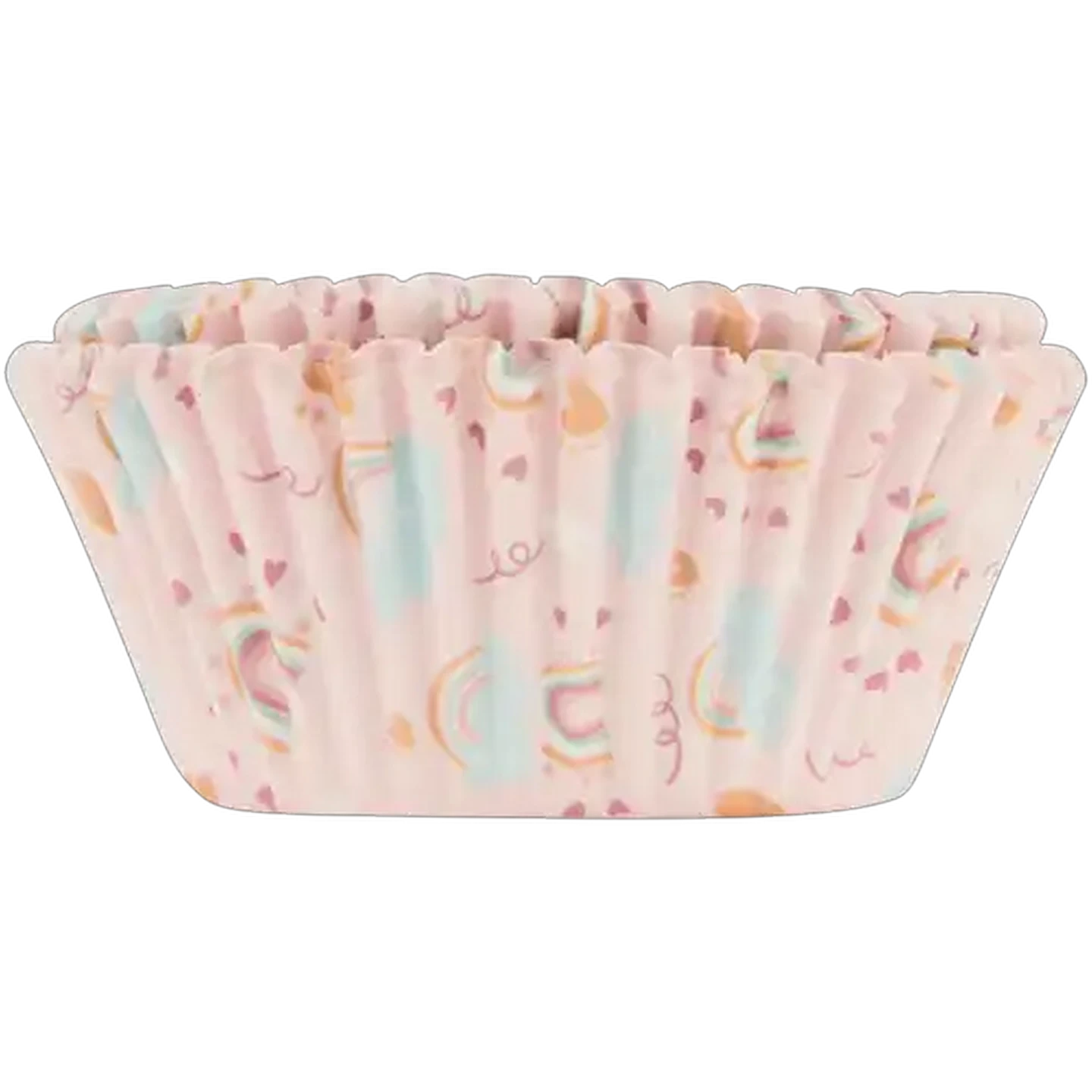 Image of Millini Rainbow Cupcake Cases 50-Pack (Print May Vary)