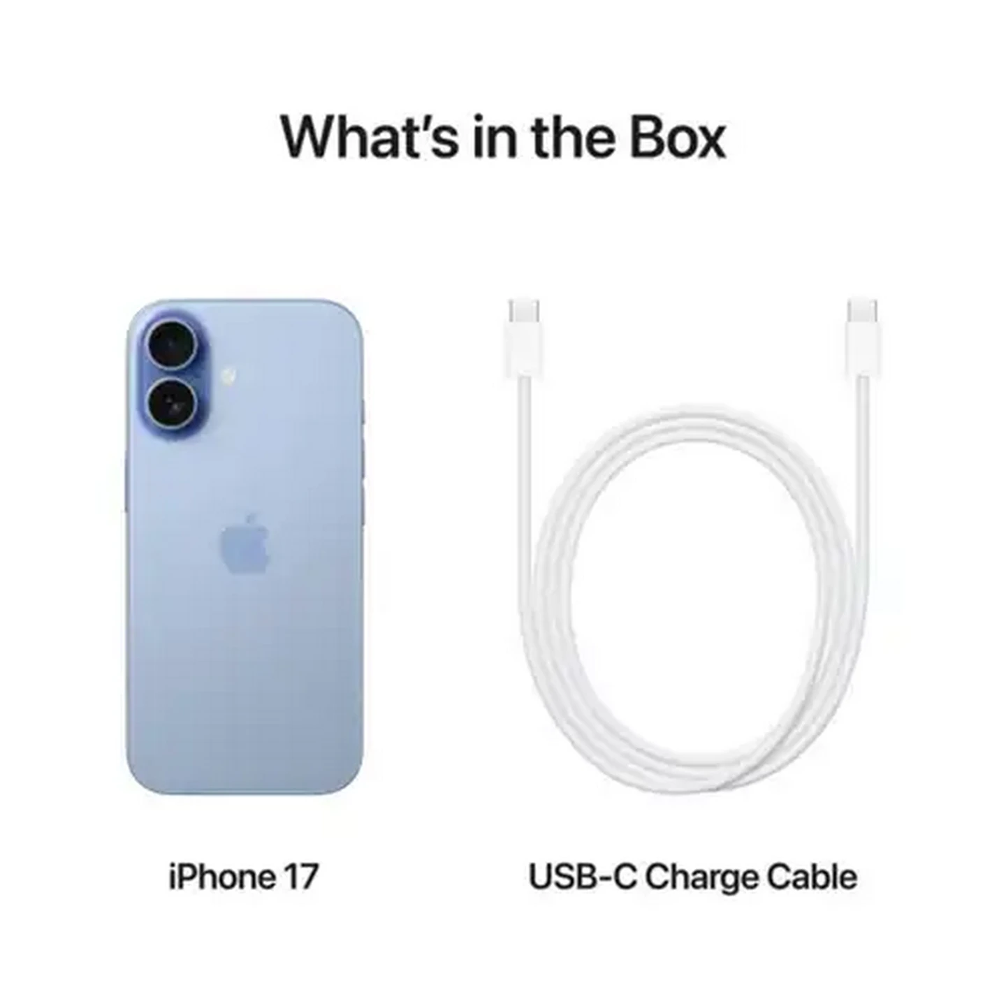 Image of iPhone 17 (256GB, Mist Blue)