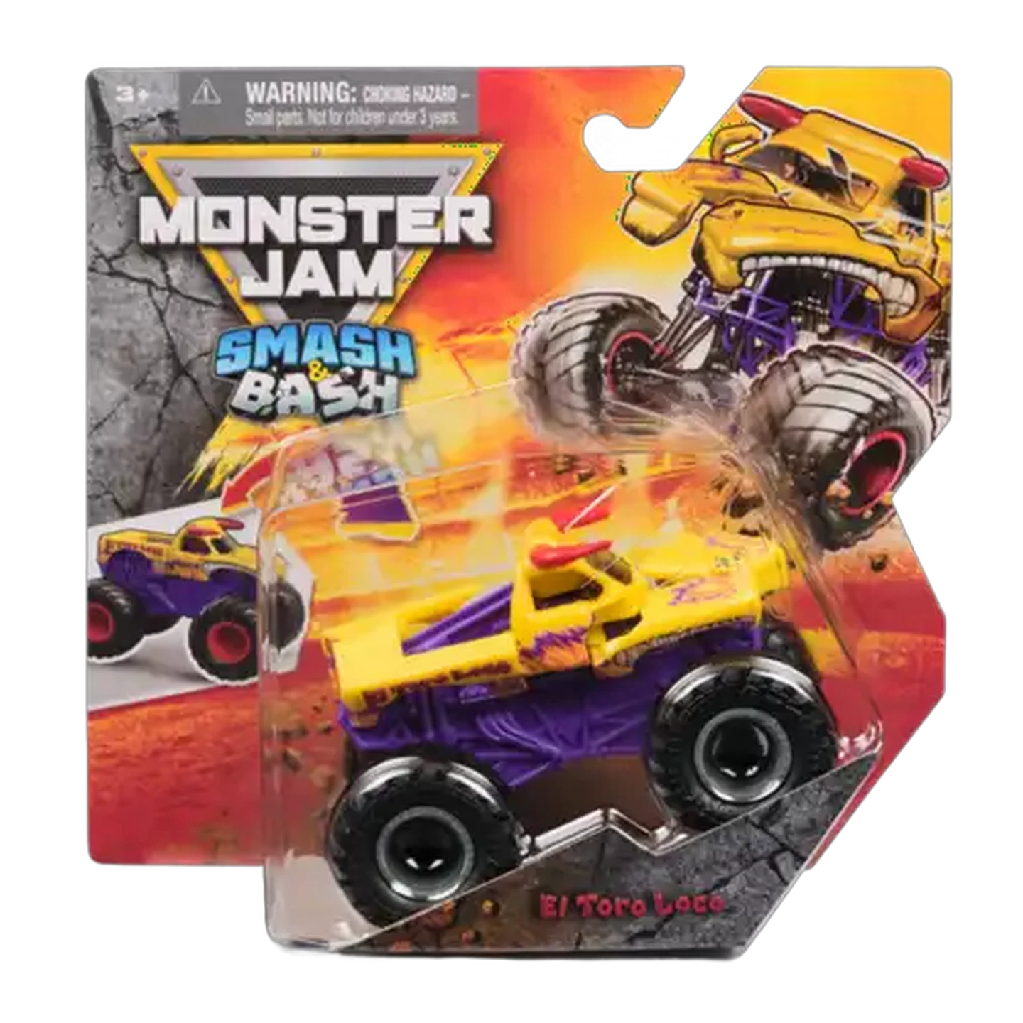 Image of Monster Jam 1:64 Smash & Bash Vehicle (Type May Vary)