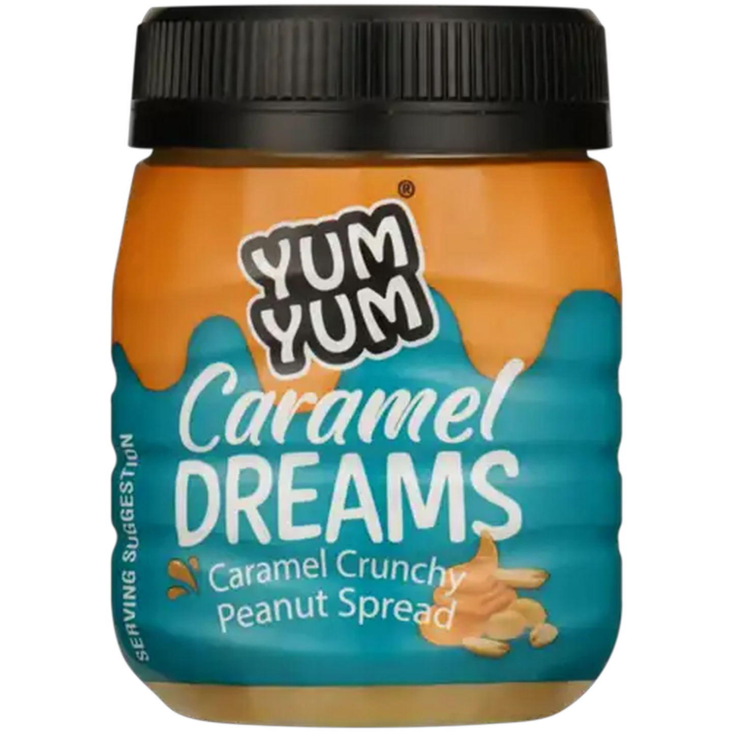 Image of Yum Yum Caramel Dreams Crunchy Peanut Spread 390g