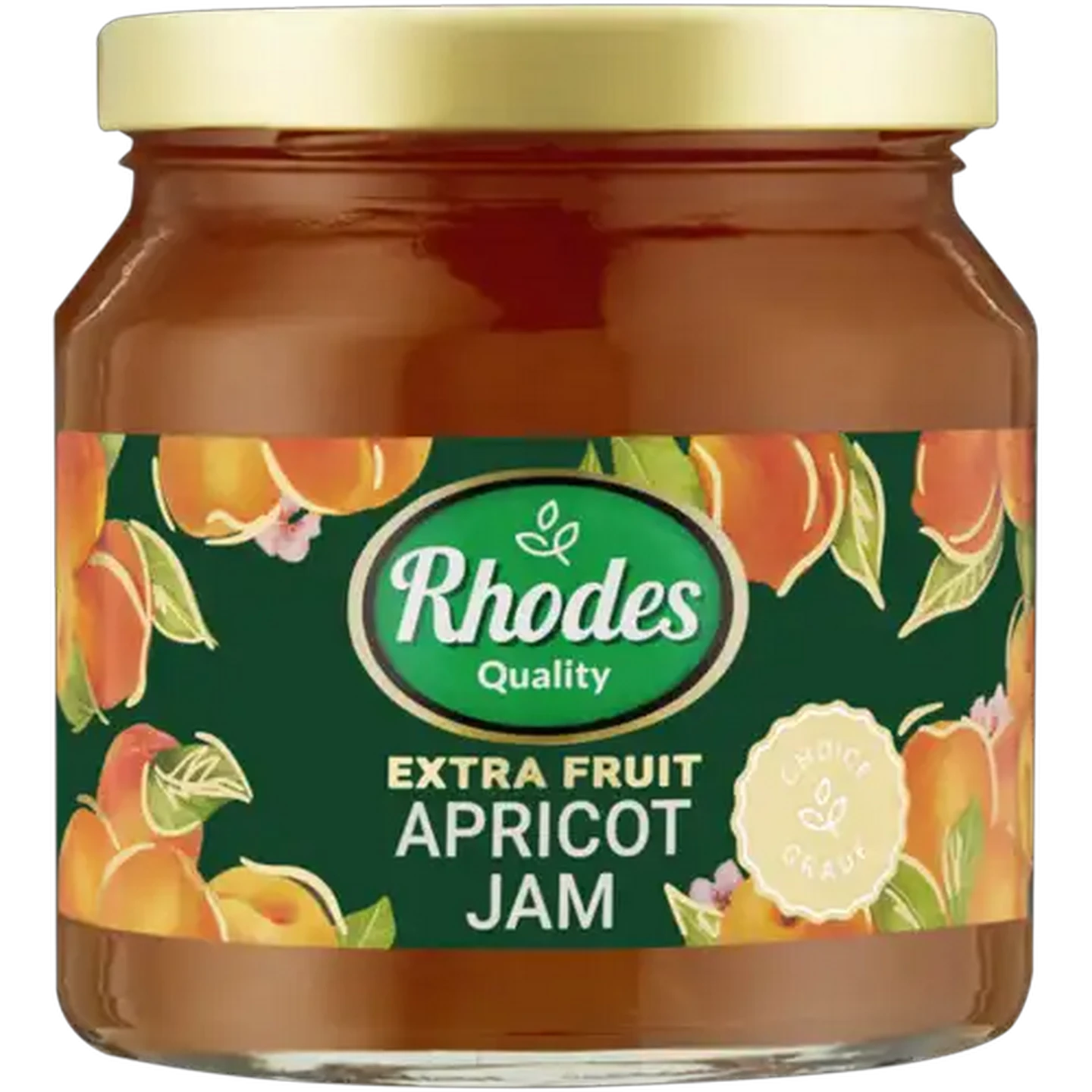 Image of Rhodes Quality Extra Fruit Apricot Jam 340g