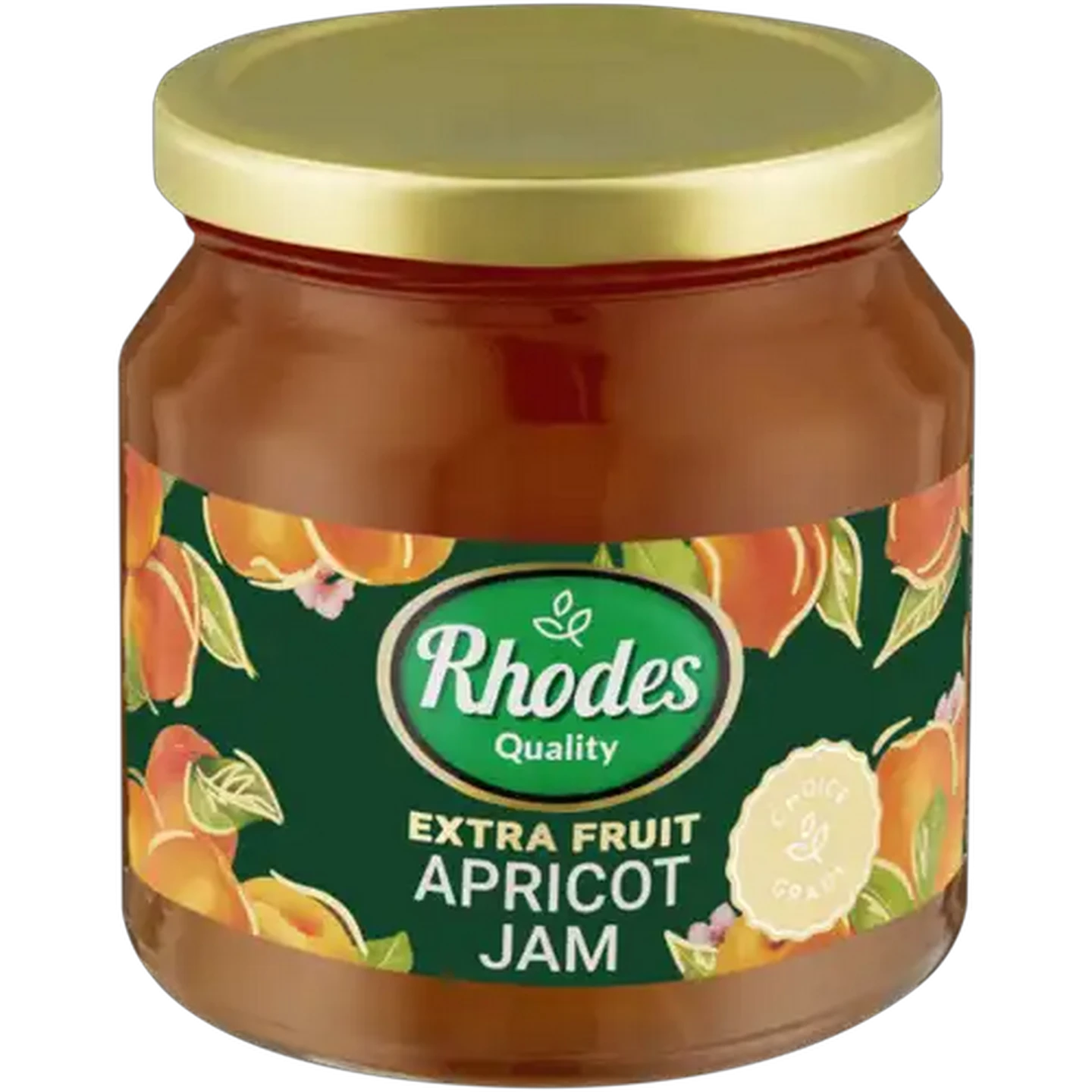 Image of Rhodes Quality Extra Fruit Apricot Jam 340g