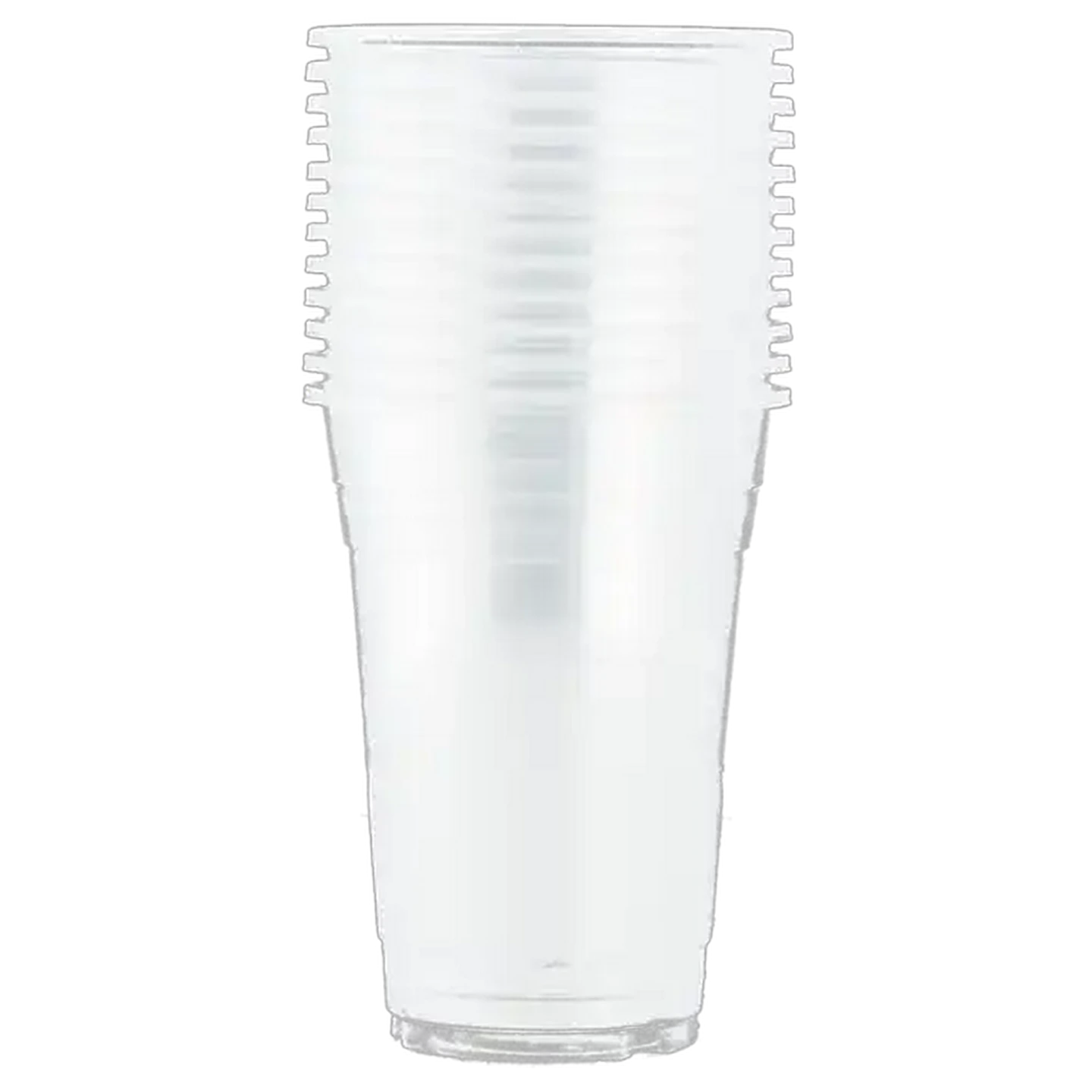 Image of Party Thingz Large Clear Party Cups 450ml 12-Pack