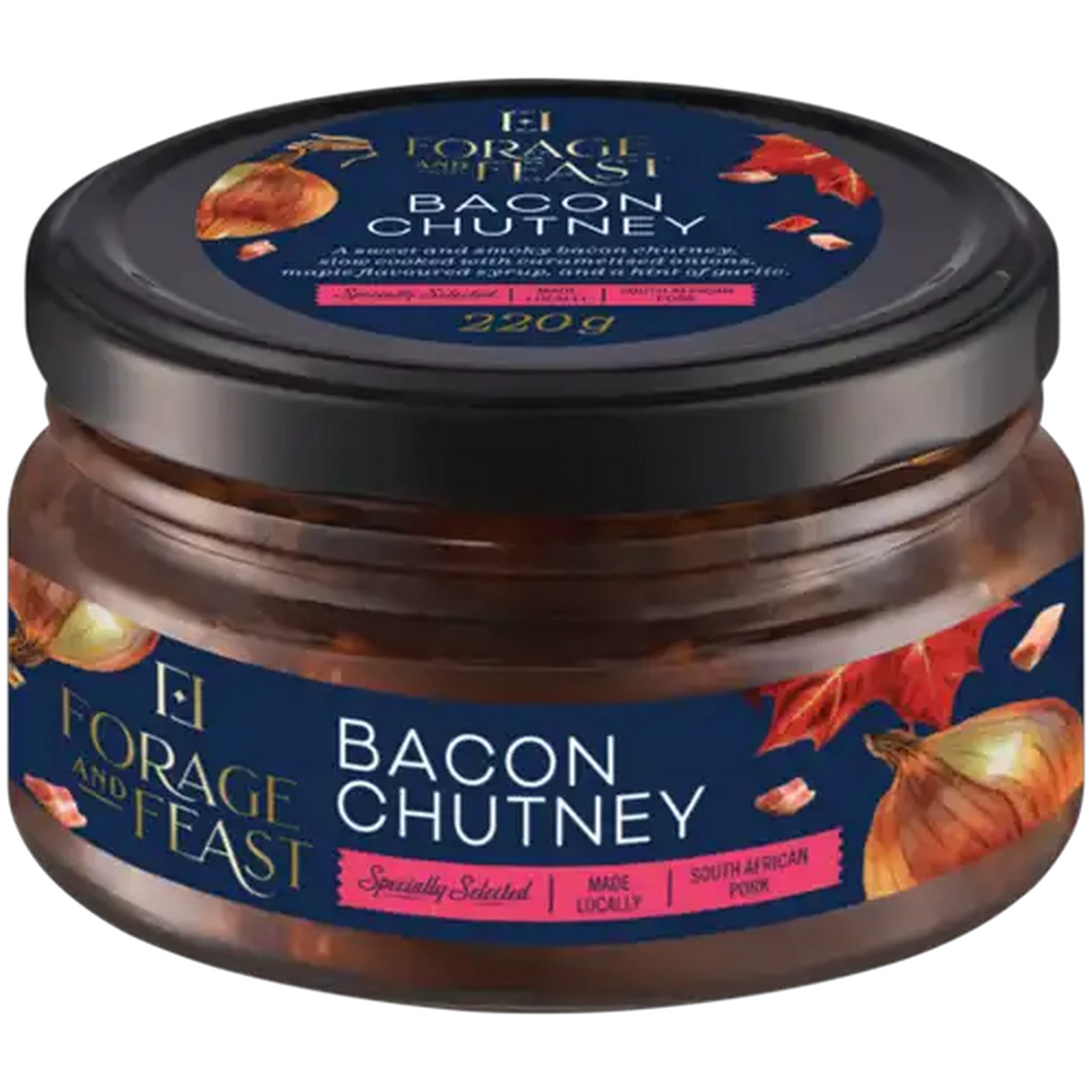 Image of Forage And Feast Bacon Chutney 220g