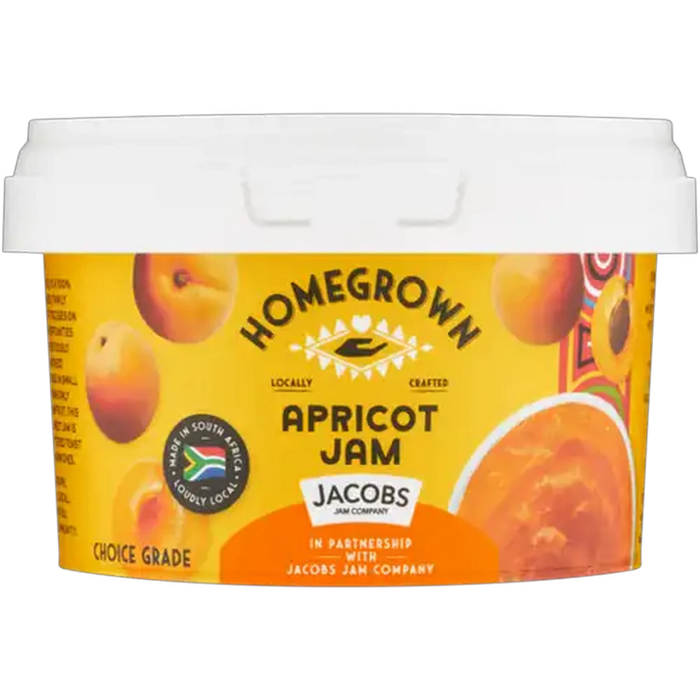 Image of Homegrown Smooth Apricot Jam 300g