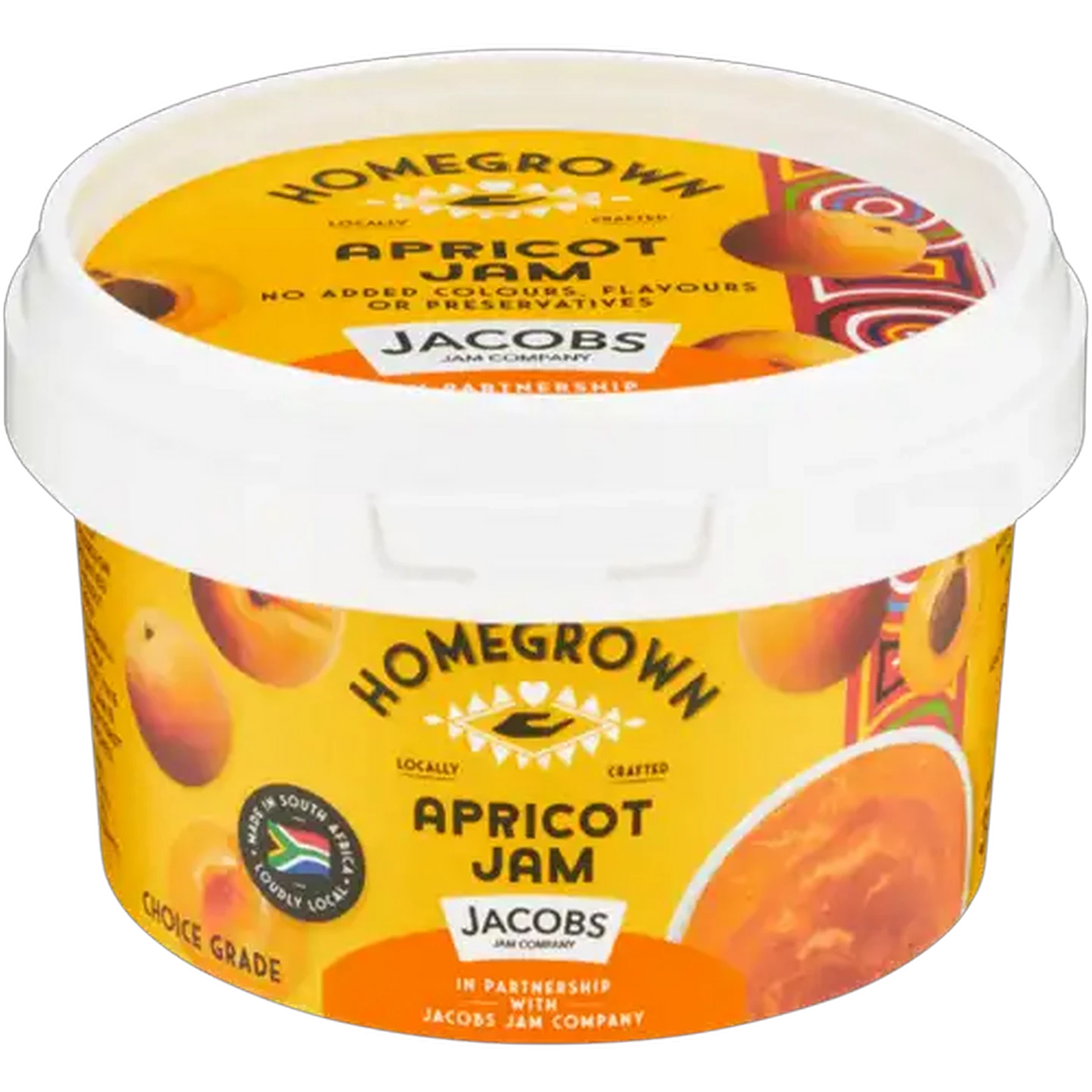 Image of Homegrown Smooth Apricot Jam 300g