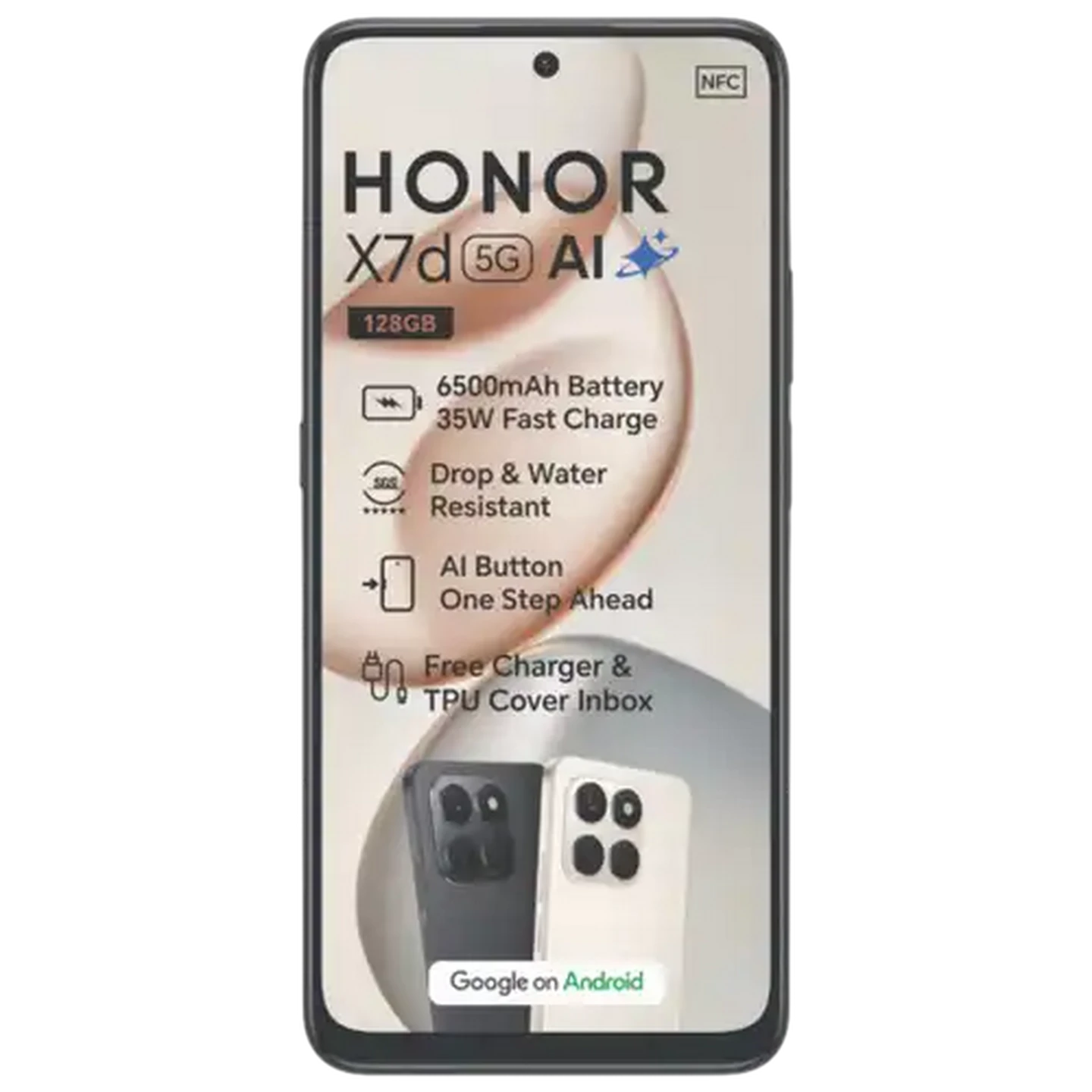 Image of Honor X7D Black Mobile Handset