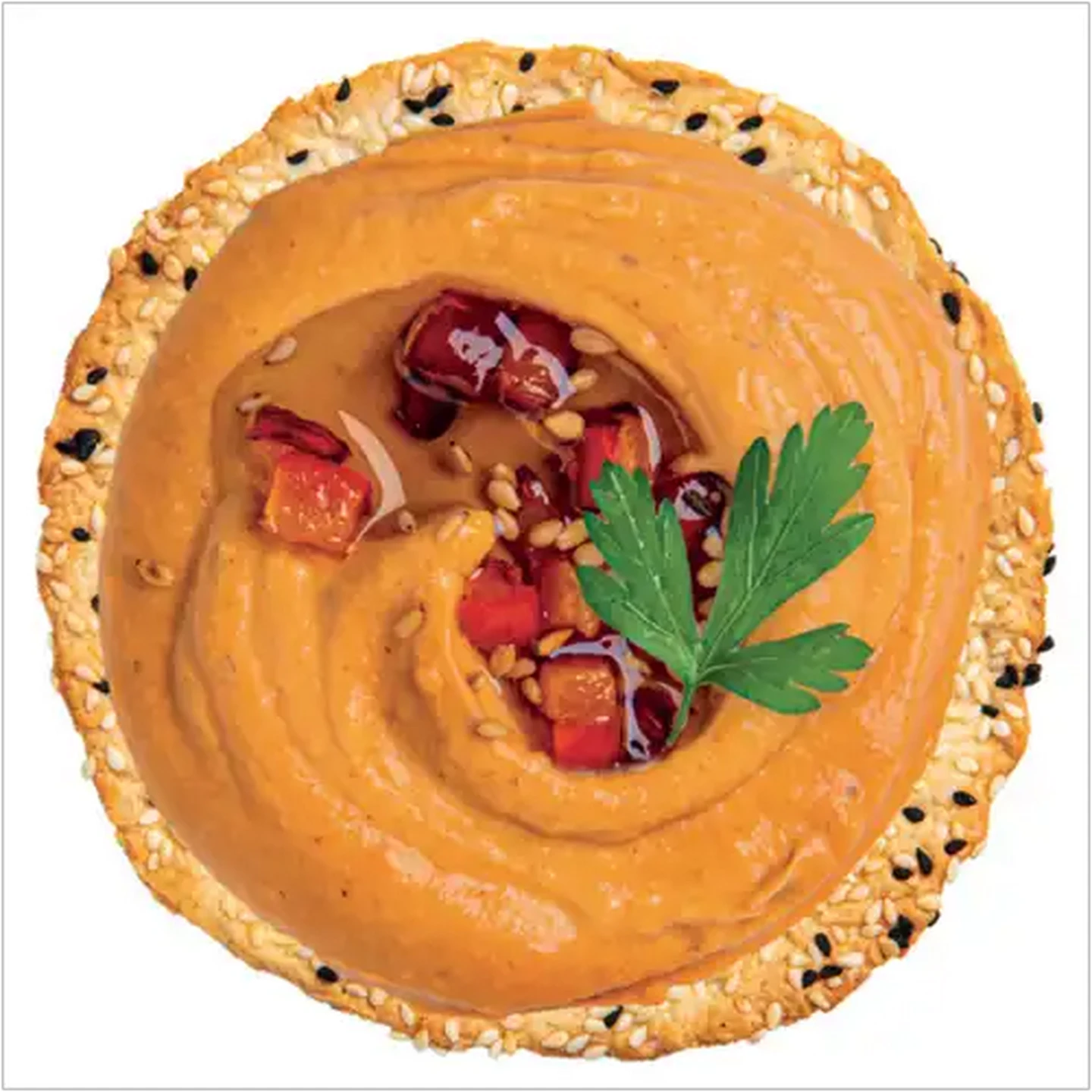 Image of Mezete Roasted Red Pepper Hummus 200g