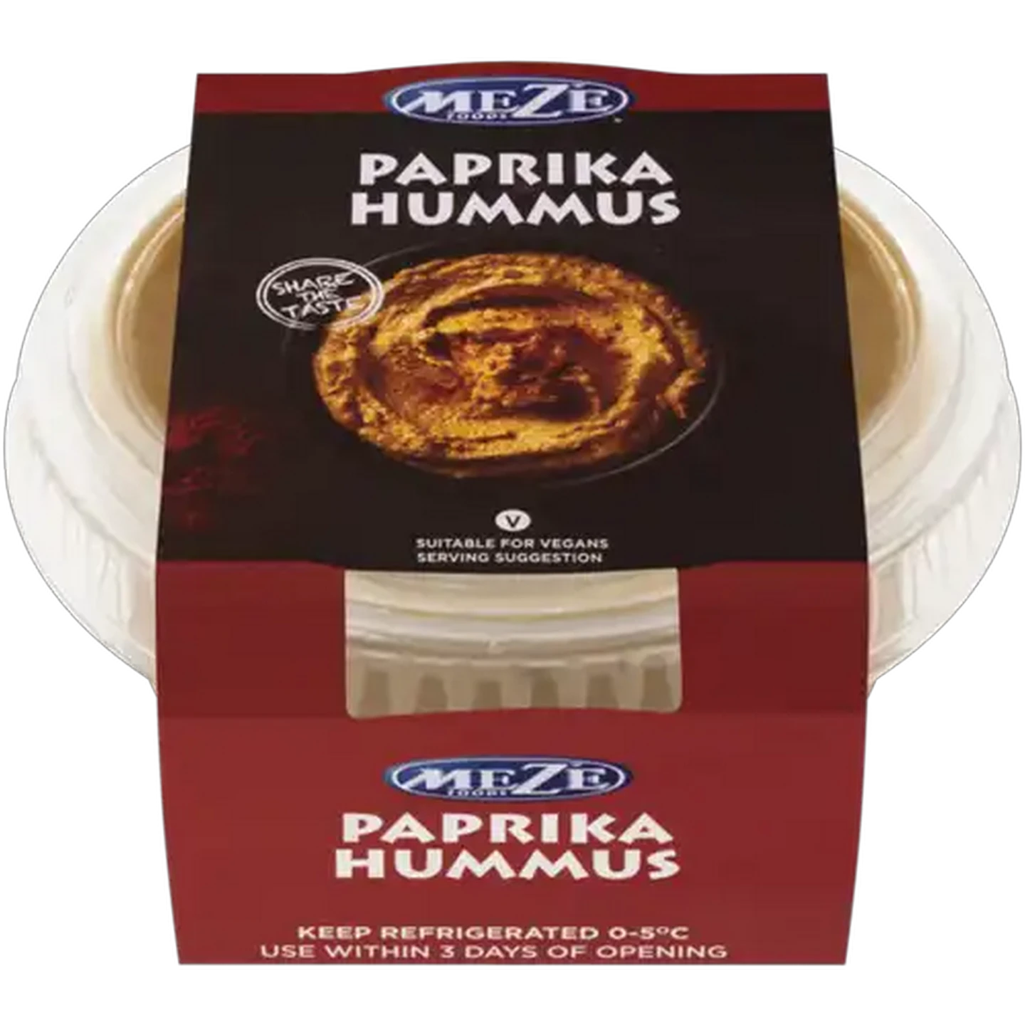 Image of Mezé Foods Paprika Hummus 220g
