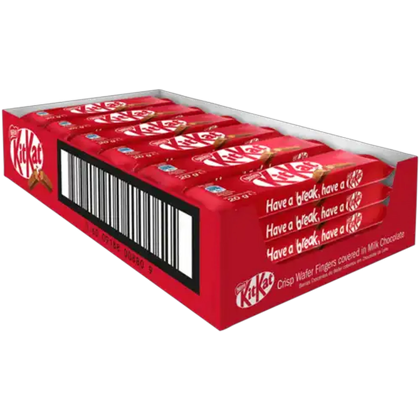 Image of KitKat Milk Chocolate Crisp Wafer Fingers 24 x 20g