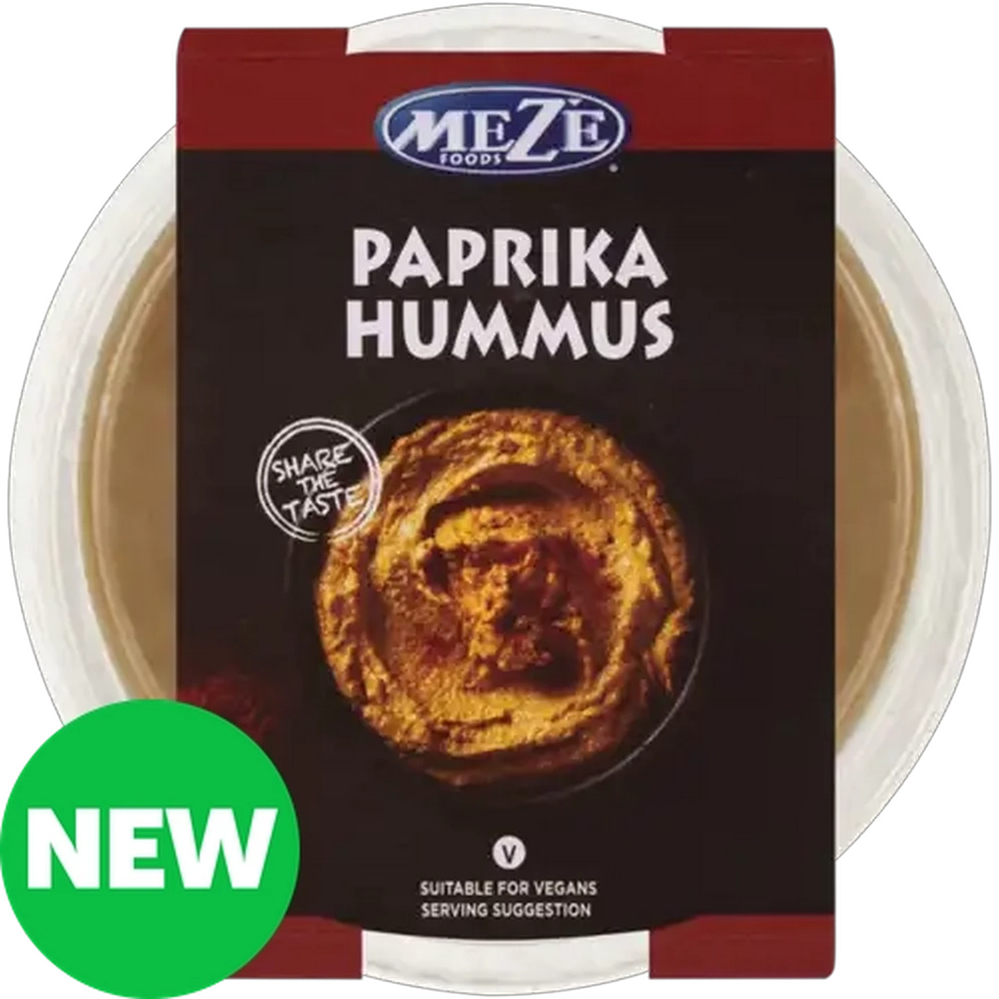 Image of Mezé Foods Paprika Hummus 220g
