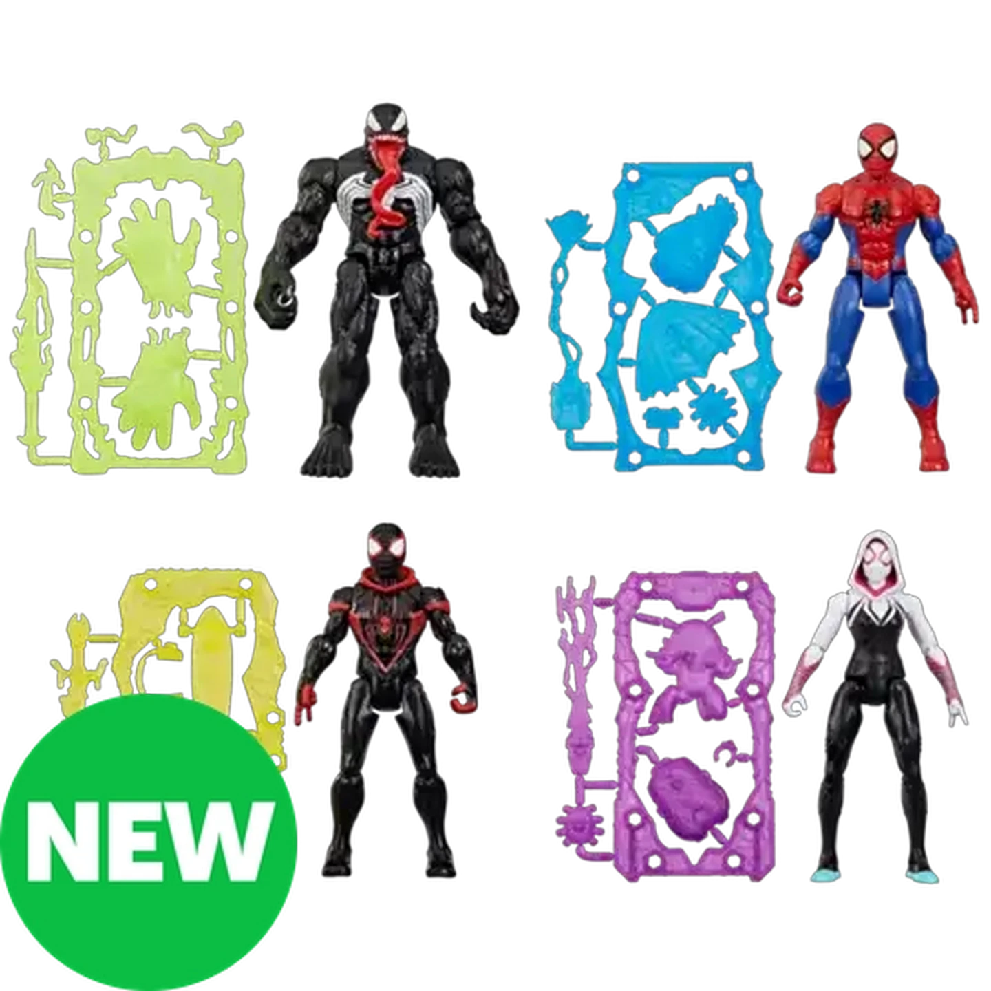 Image of Marvel Spider-Man ActionVerse Action Figures (Type May Vary)