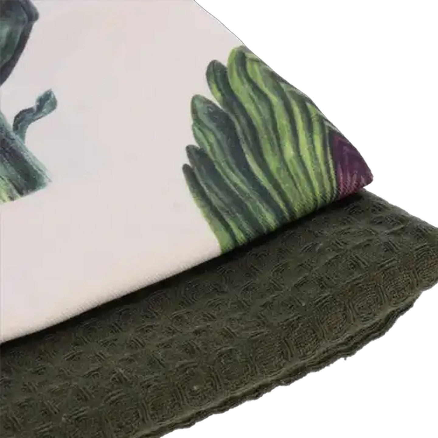 Image of Forage And Feast Green & Artichoke Kitchen Cloth Set 45 x 70cm 2-Pack