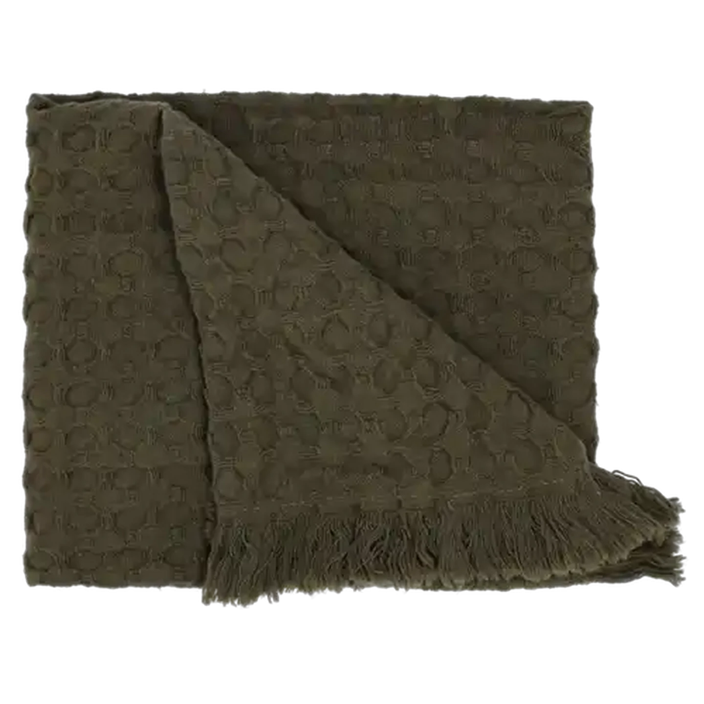Image of Forage And Feast Olive Heavy Waffle Weave Forra Kitchen Cloth 40 x 60cm