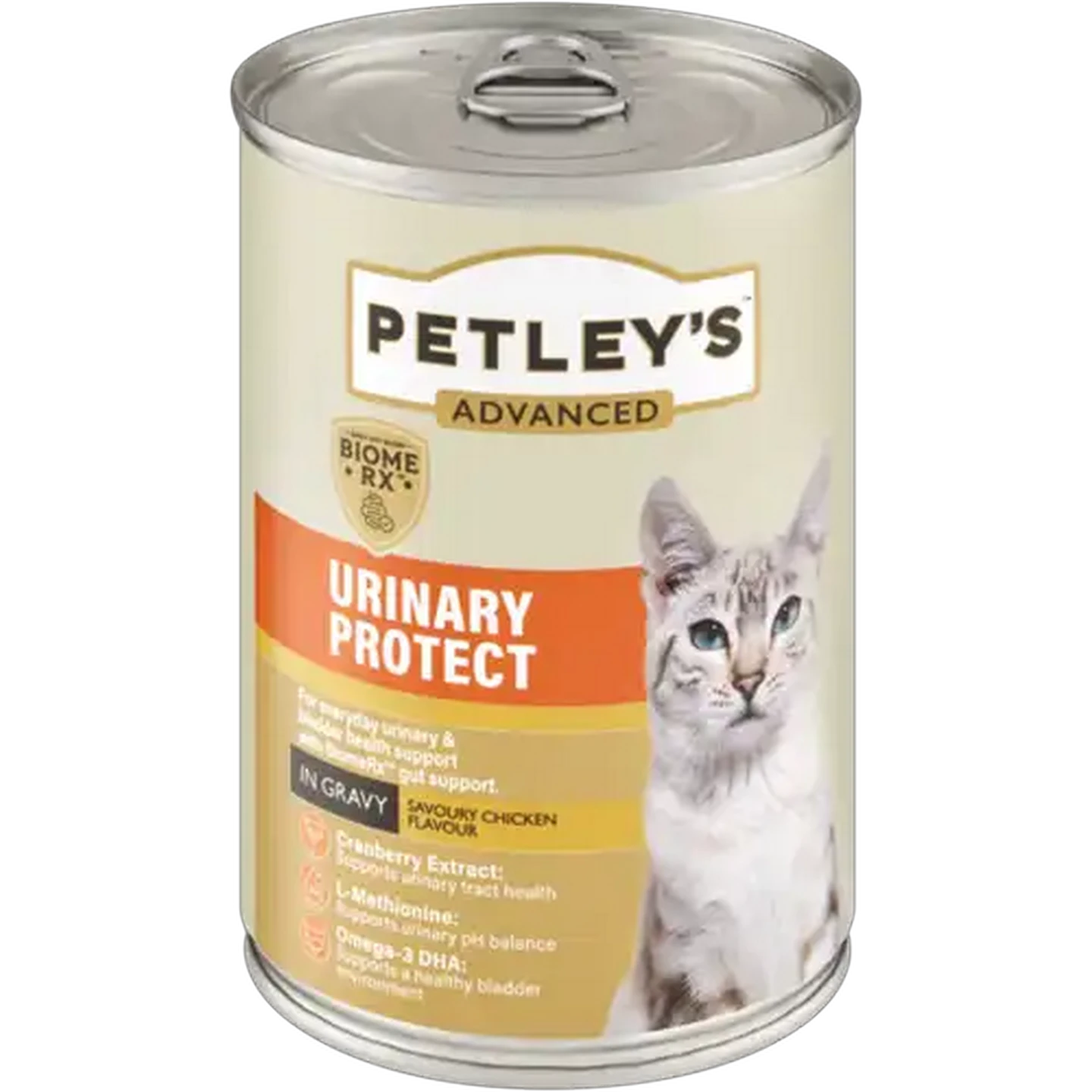 Image of Petley's Advanced Savoury Chicken Flavour Urinary Protect Cat Food in Gravy 375g