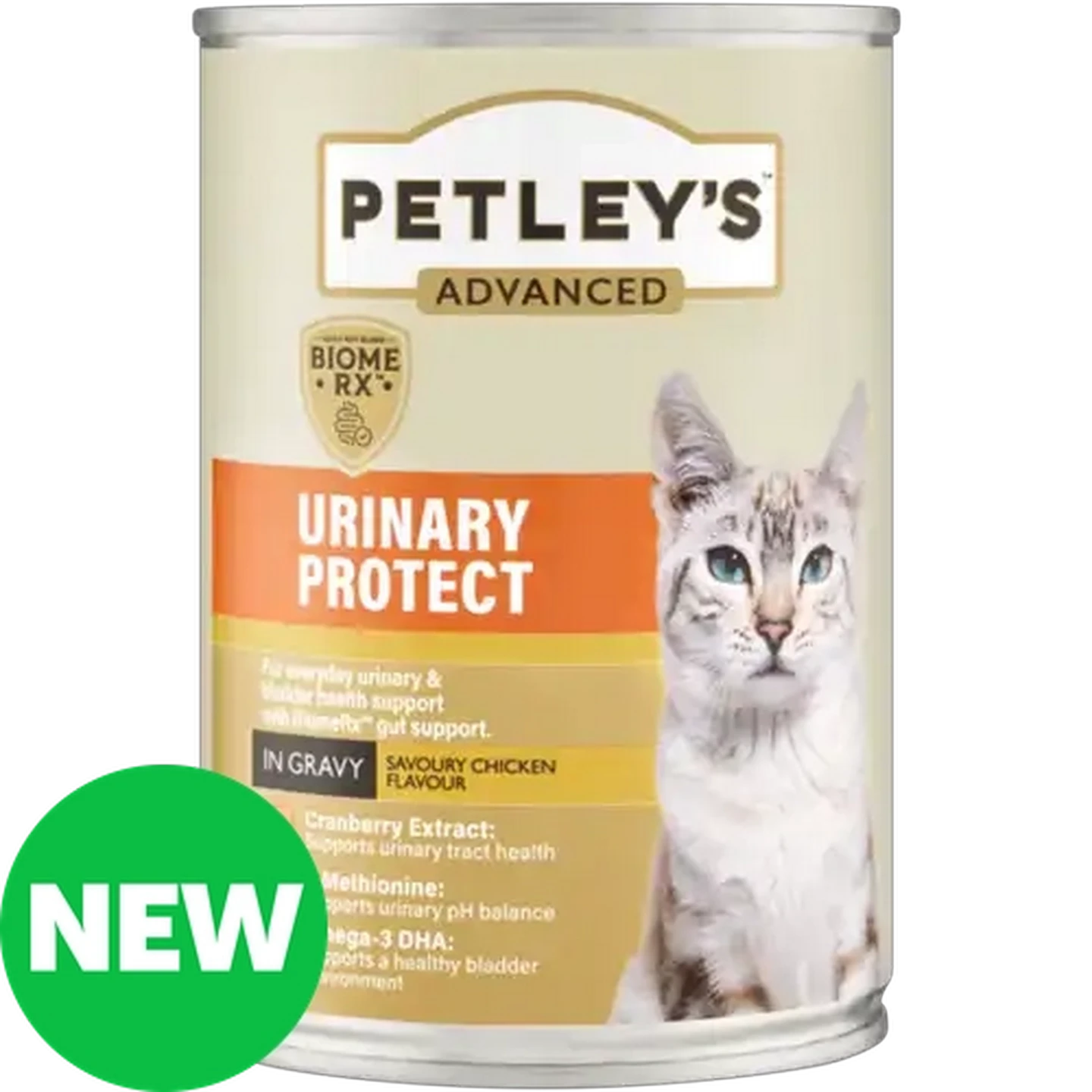 Image of Petley's Advanced Savoury Chicken Flavour Urinary Protect Cat Food in Gravy 375g