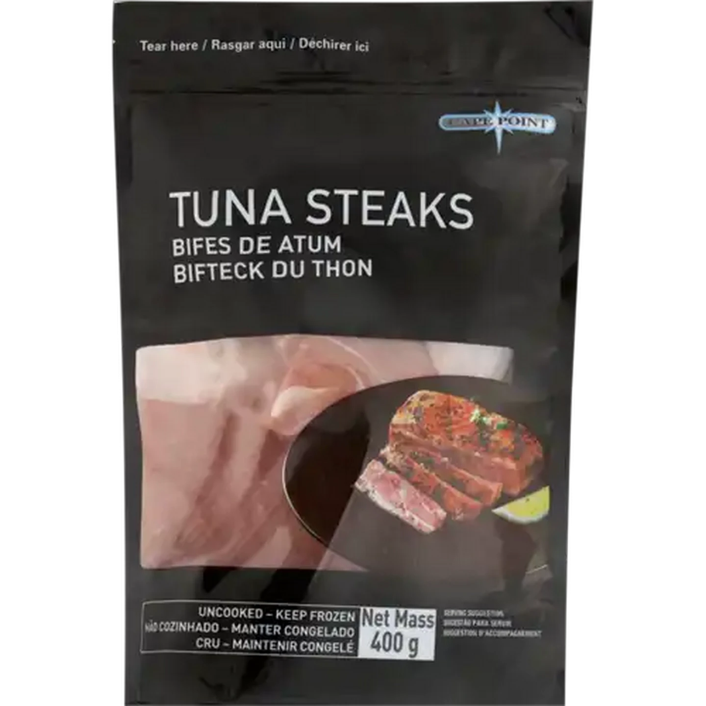 Image of Cape Point Frozen Tuna Steaks 400g