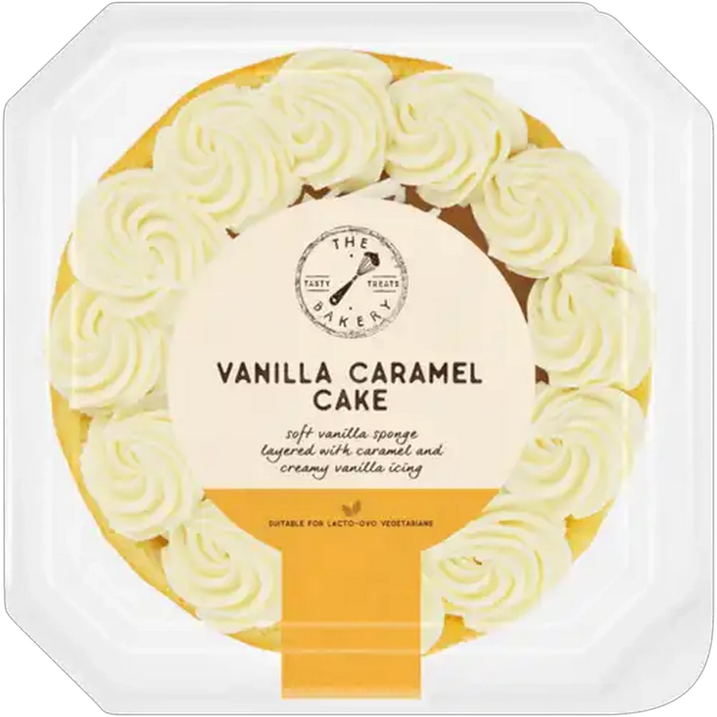 Image of The Bakery Vanilla Caramel Cake 18cm