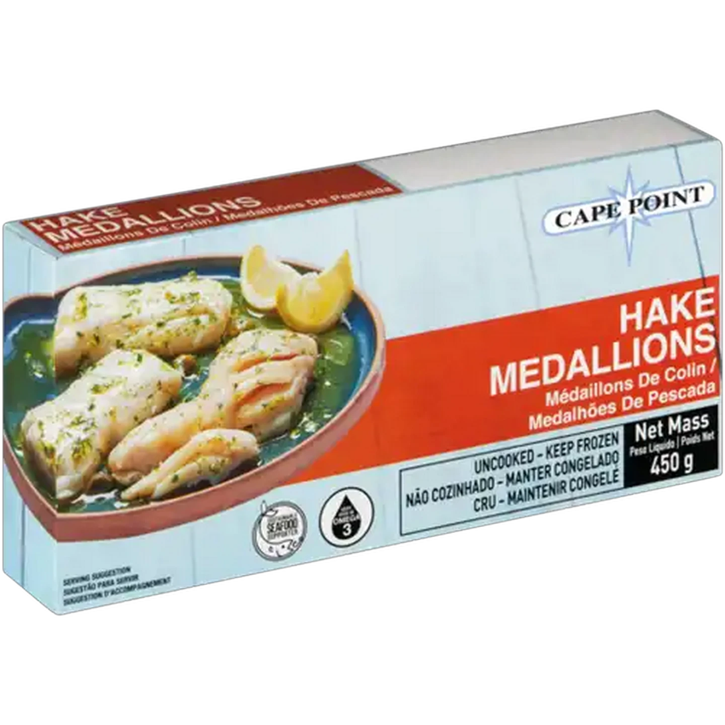 Image of Cape Point Frozen Hake Medallions 450g