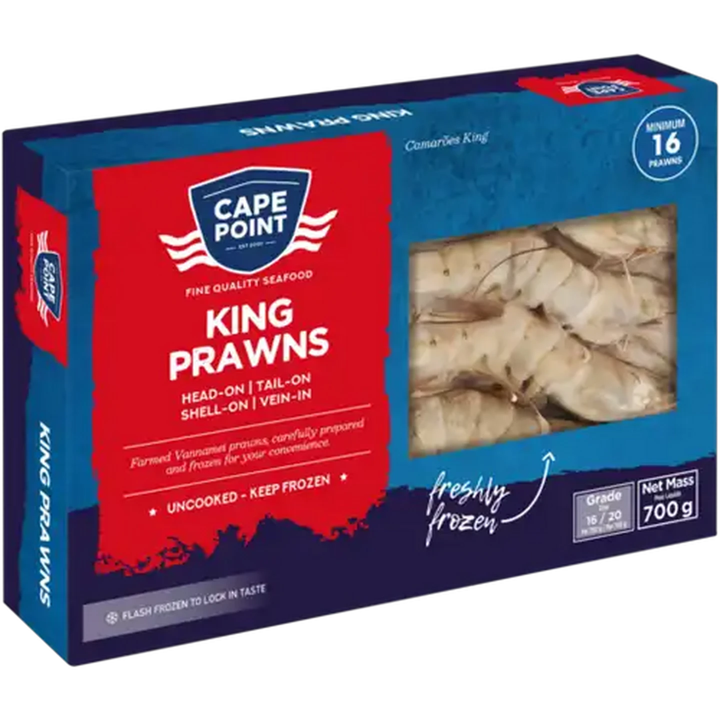 Image of Cape Point Frozen King Prawns 700g