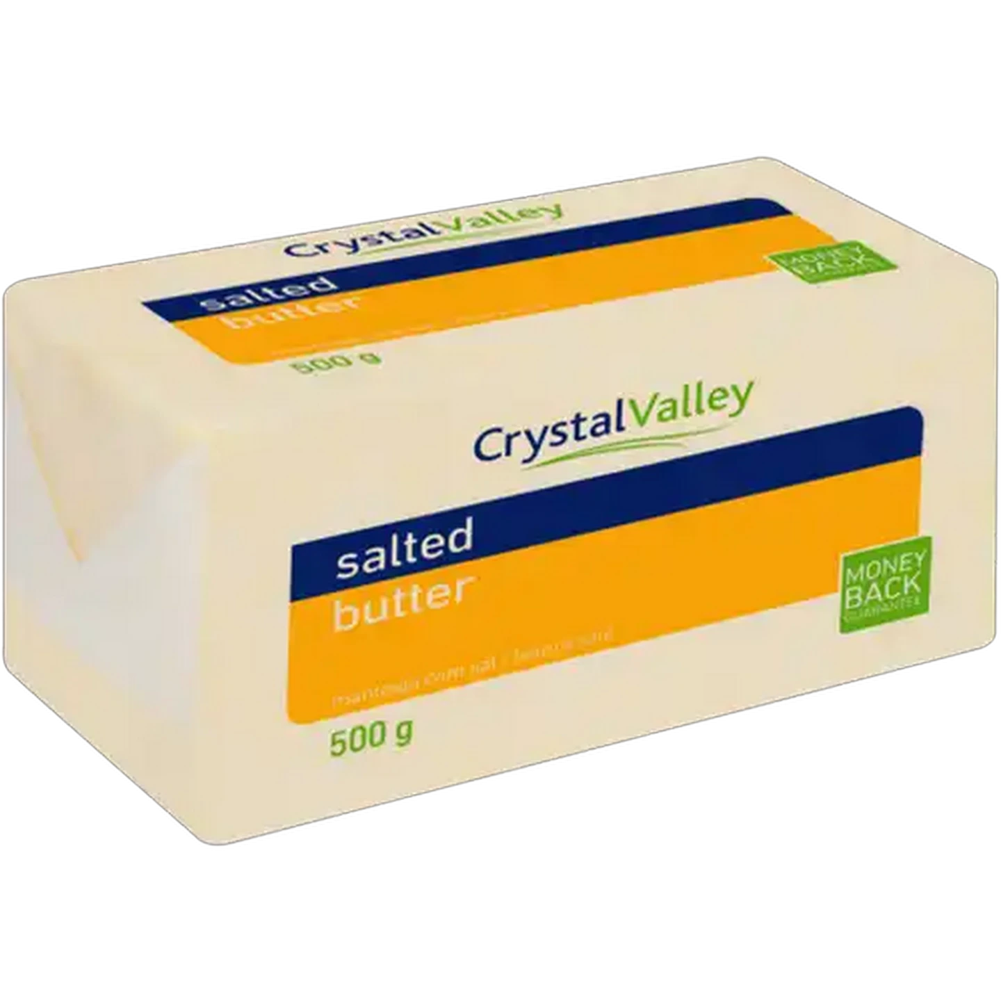 Image of Crystal Valley Salted Butter Brick 500g