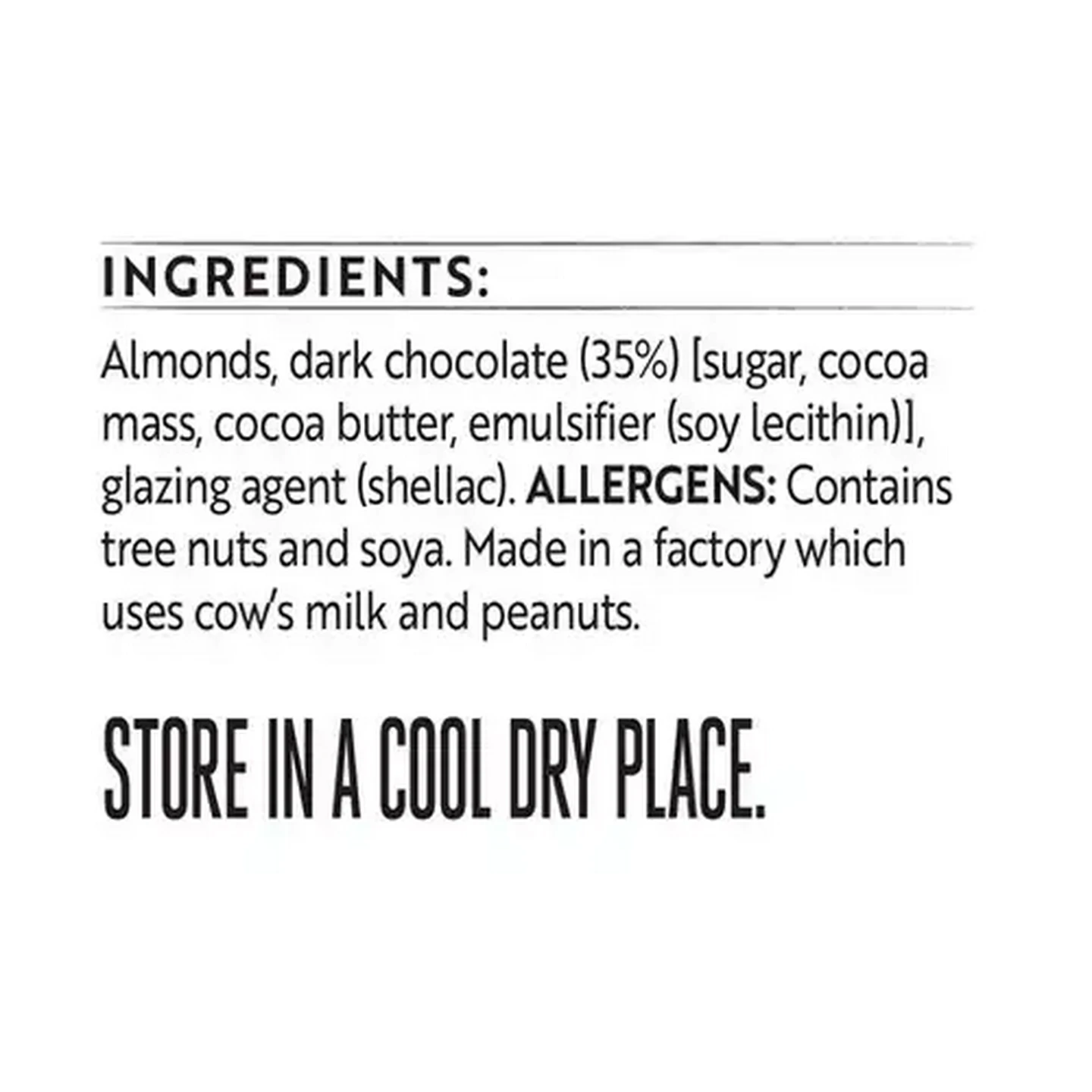 Image of Simple Truth Dark Chocolate Skinny Dipped Roasted Almonds 30g