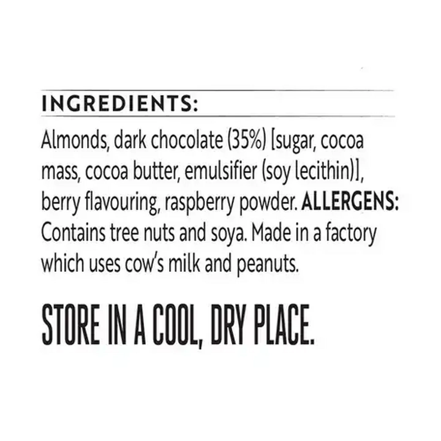 Image of Simple Truth Dark Chocolate Dusted Cranberries 30g