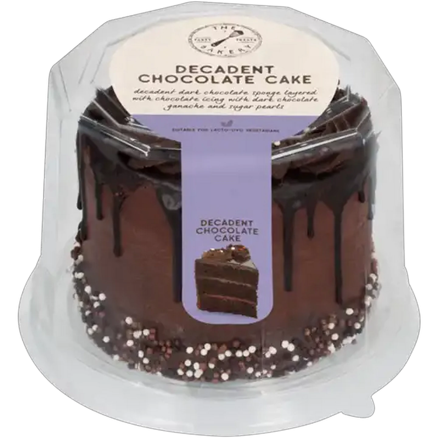 Image of The Bakery Decadent Chocolate Cake 950g