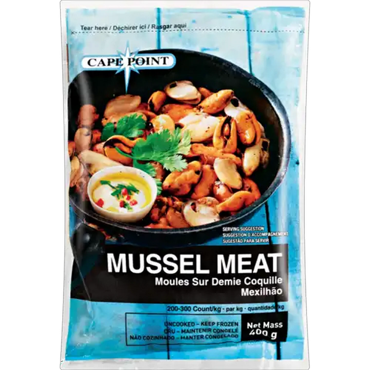 Image of Cape Point Frozen Mussel Meat 400g