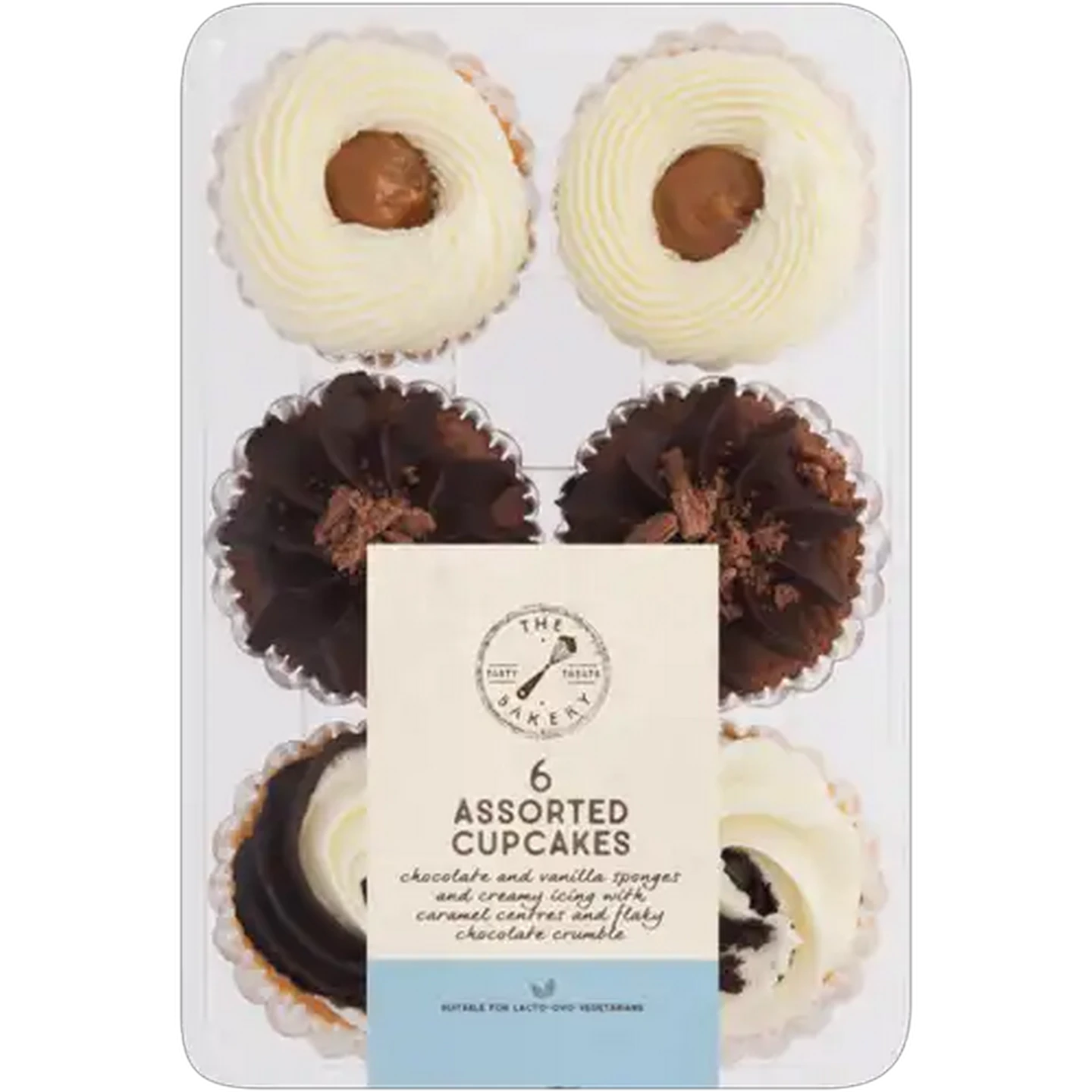 Image of The Bakery Assorted Cupcakes 6 Pack