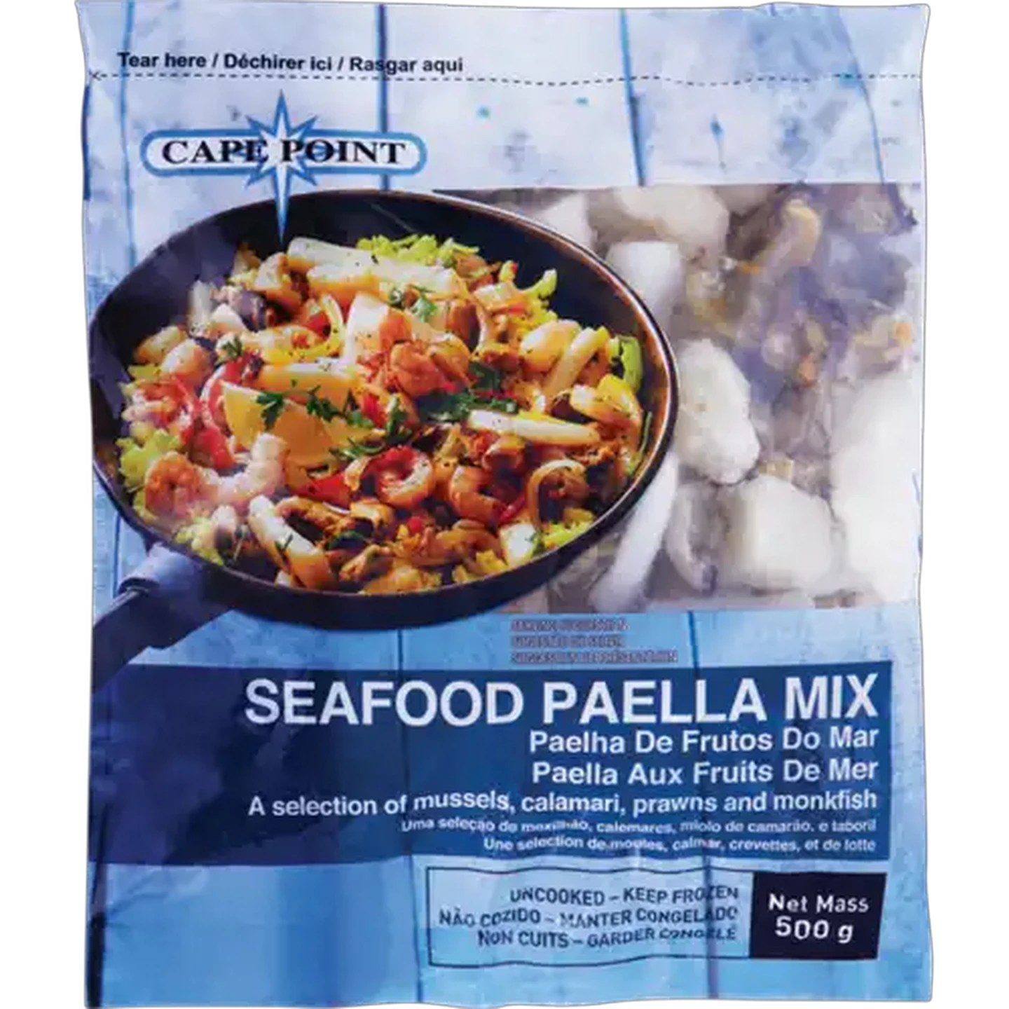 Image of Cape Point Frozen Seafood Paella Mix 500g