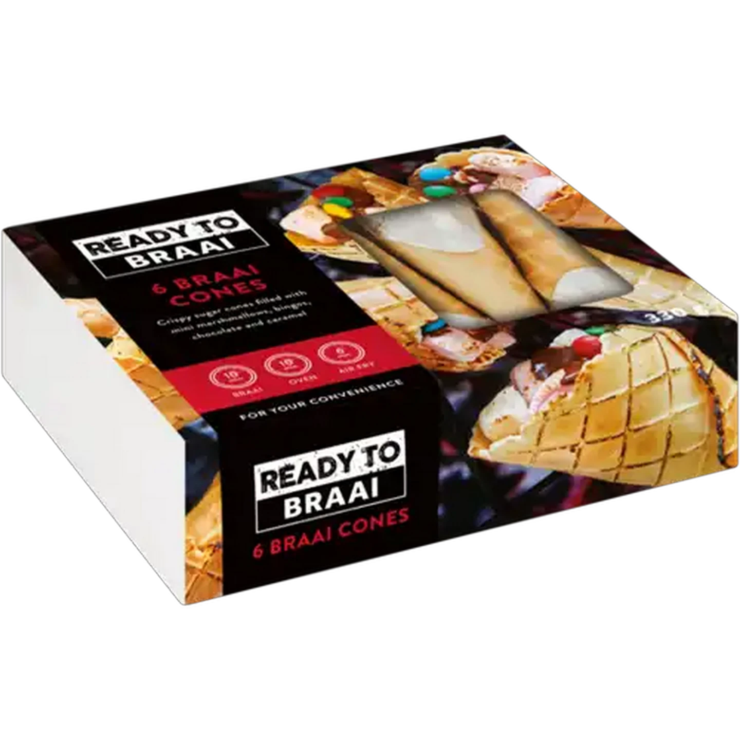 Image of Ready To Braai Braai Cones 6 Pack