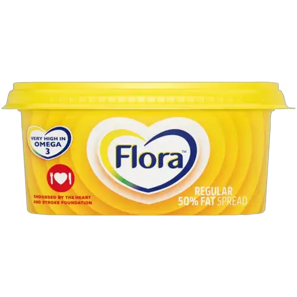 Flora Regular 50% Fat Spread 500g