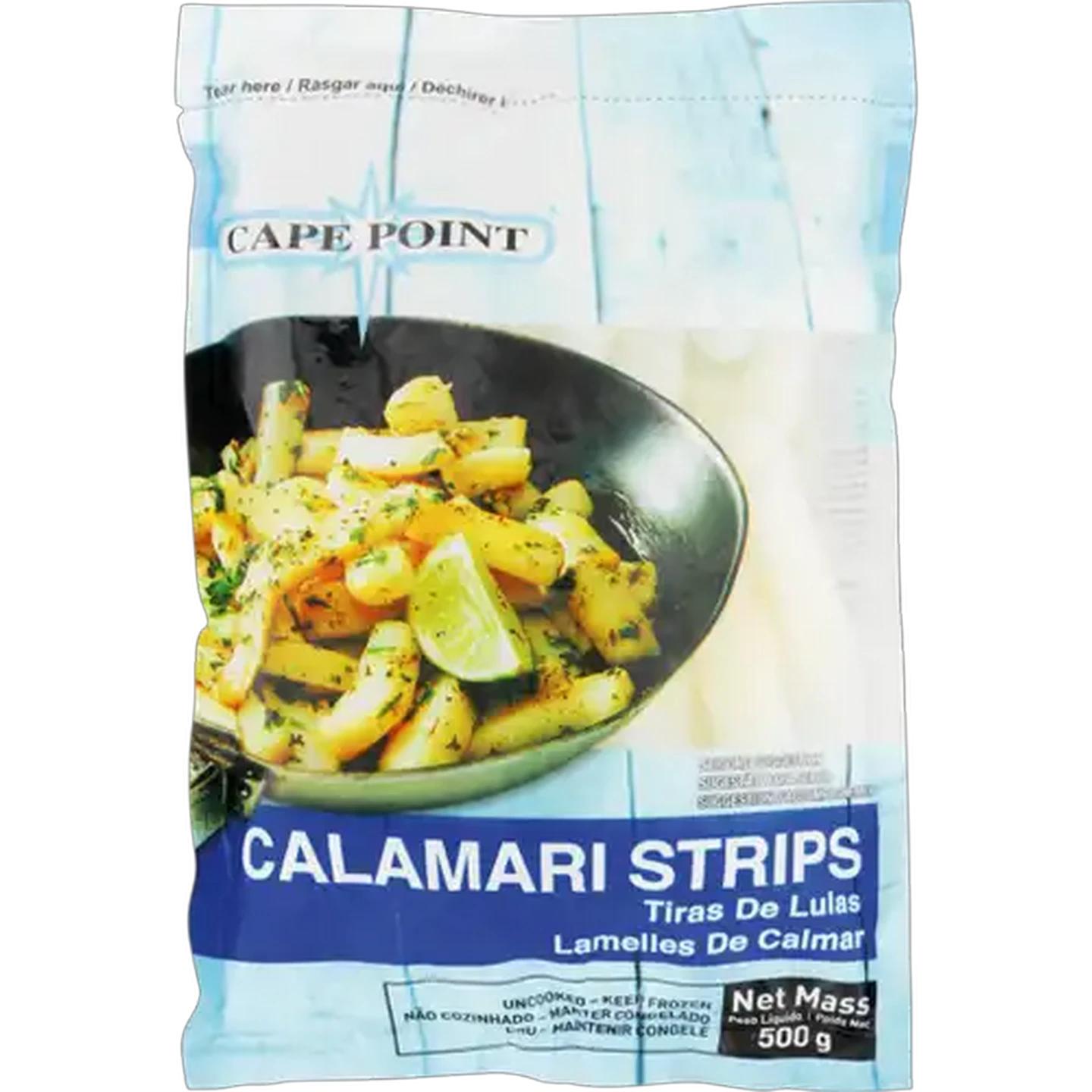 Image of Cape Point Frozen Calamari Strips 500g