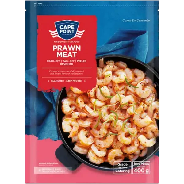 Cape Point Frozen Prawn Meat 400g