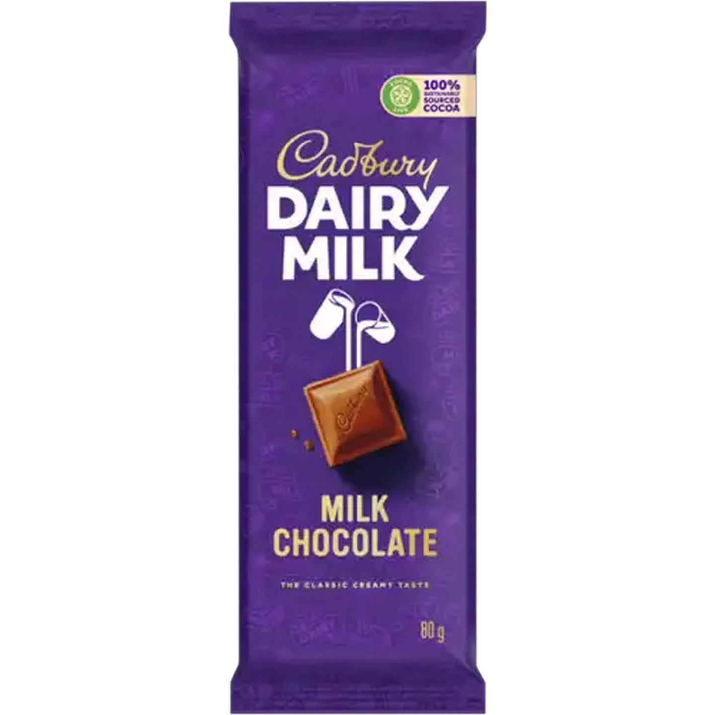 Image of Cadbury Dairy Milk Milk Chocolate Slab 80g
