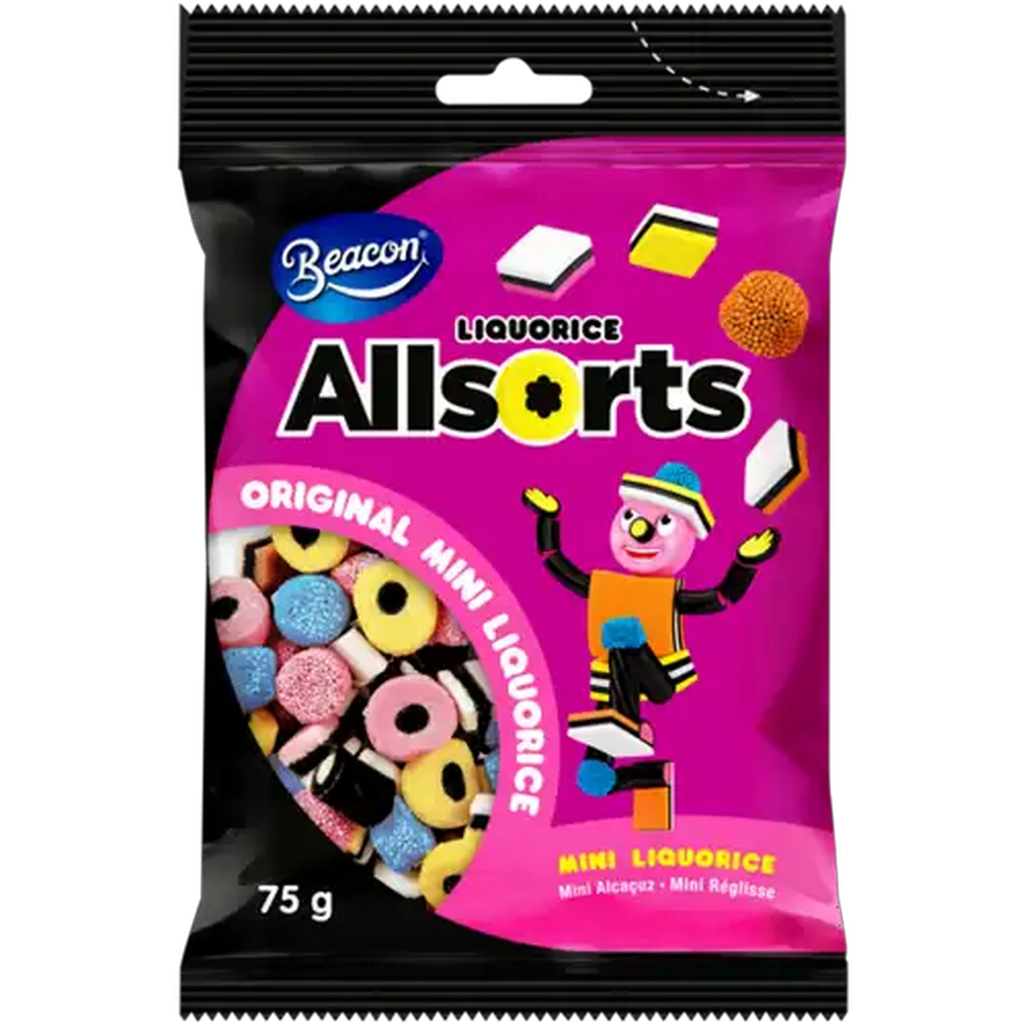 Image of Allsorts Original Mini Liquorice 75g