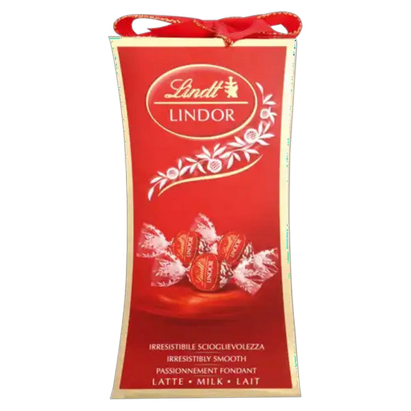 Image of Lindt Lindor Milk Truffle Christmas Chocolate Box 75g